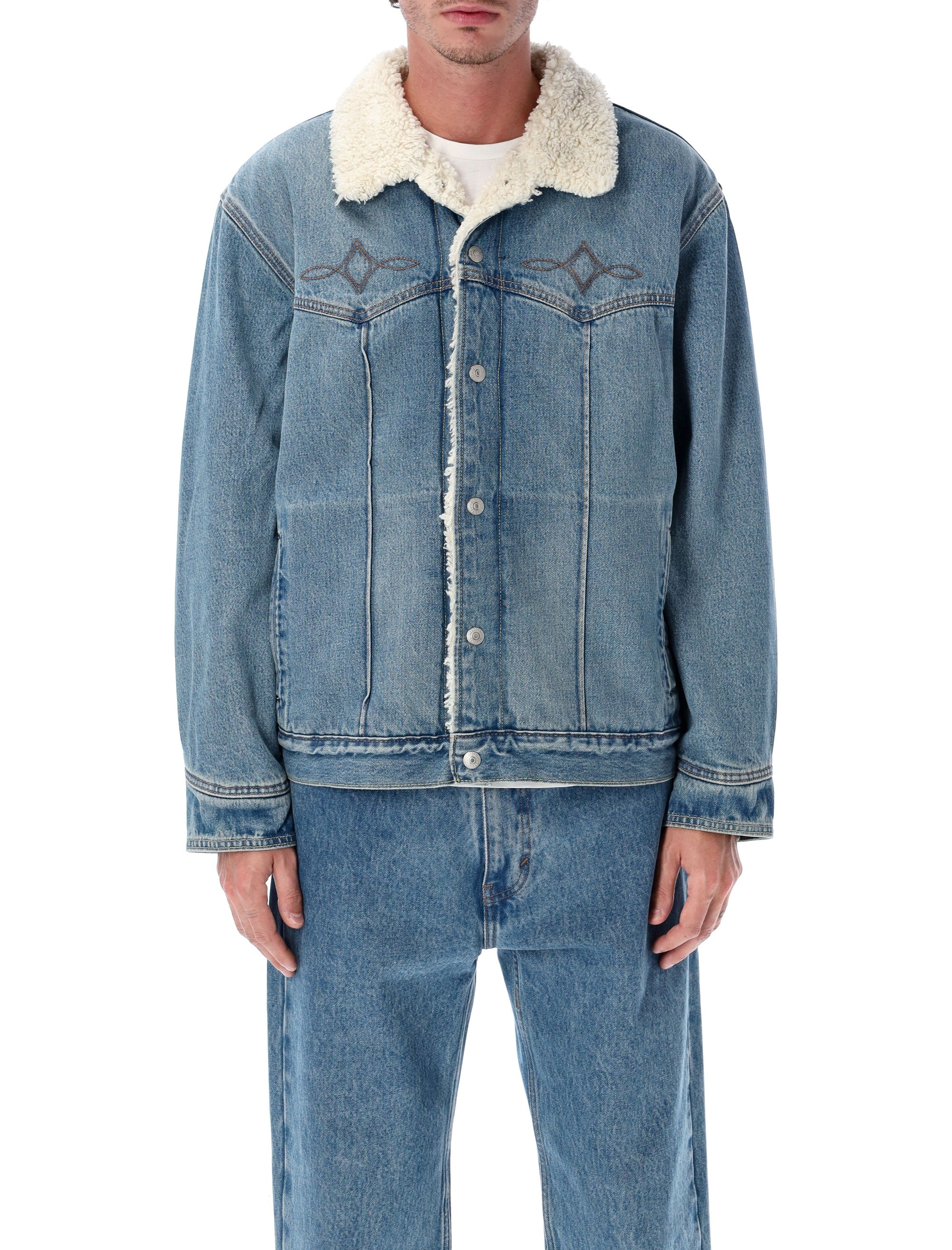 LEVI'S Men's Western Sherpa Truck Jacket