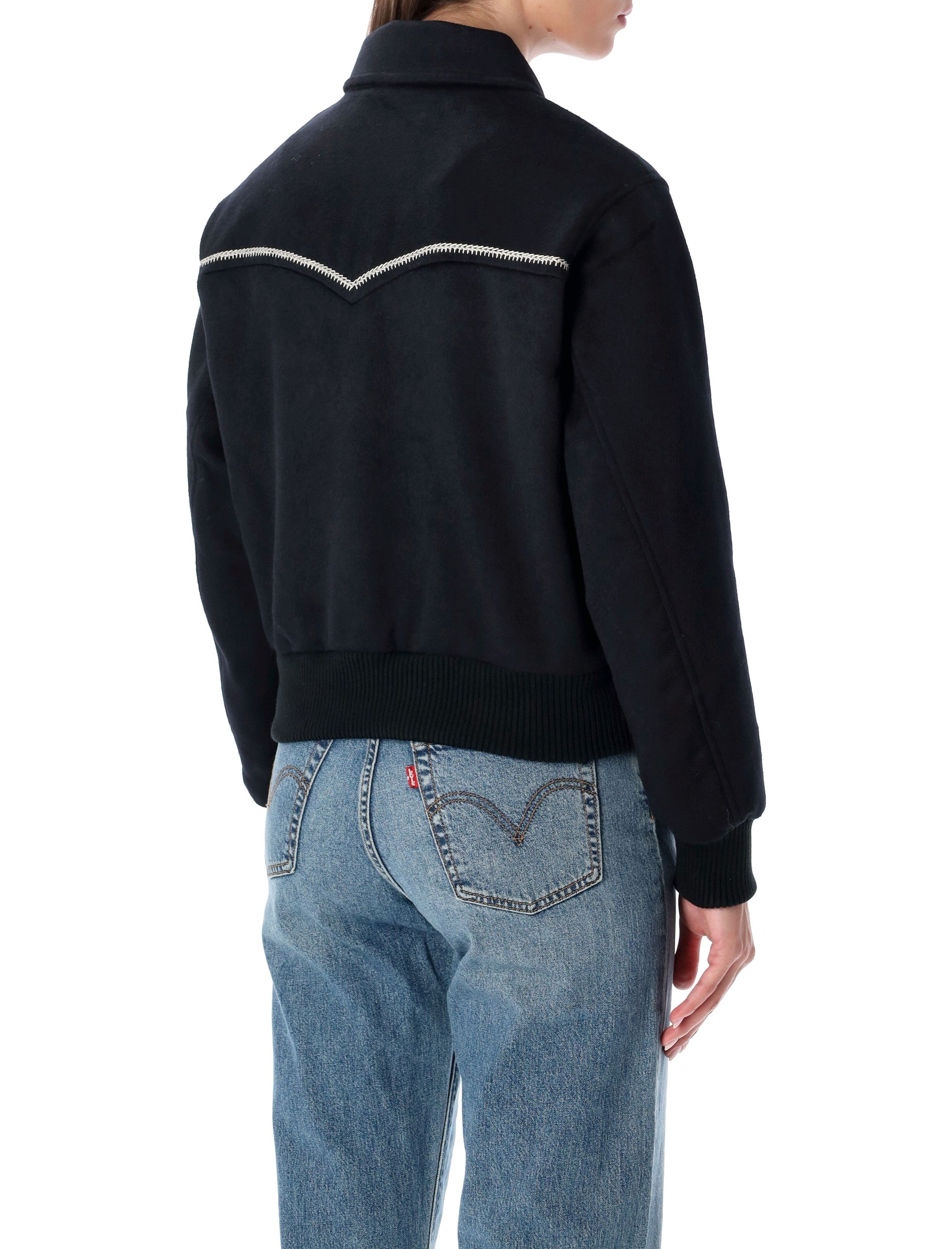 LEVI'S Women's Lennox Rodeo Western Wool-Blend Jacket - Standard Fit