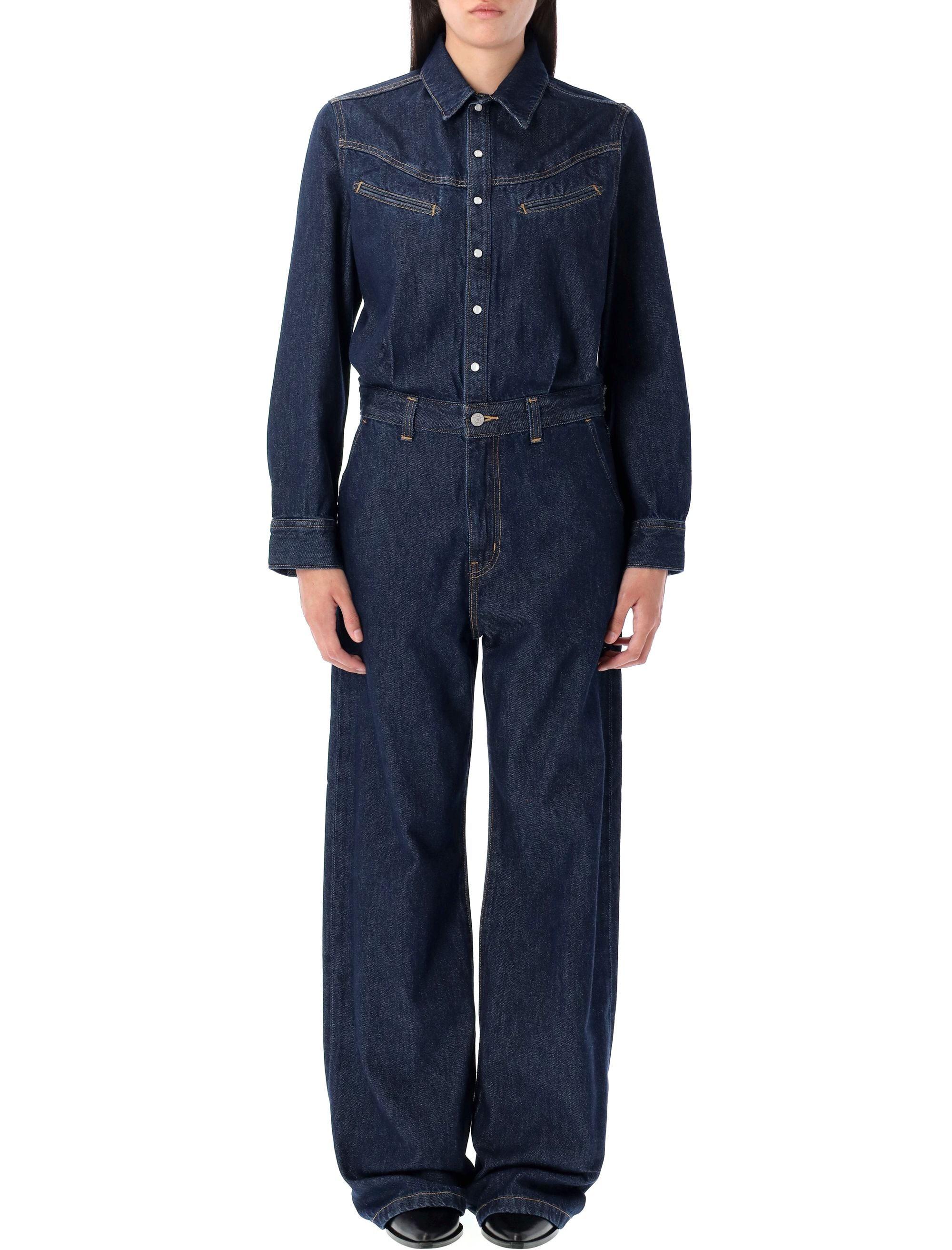 LEVI'S Relaxed Fit Wide Leg Jumpsuit - Size S