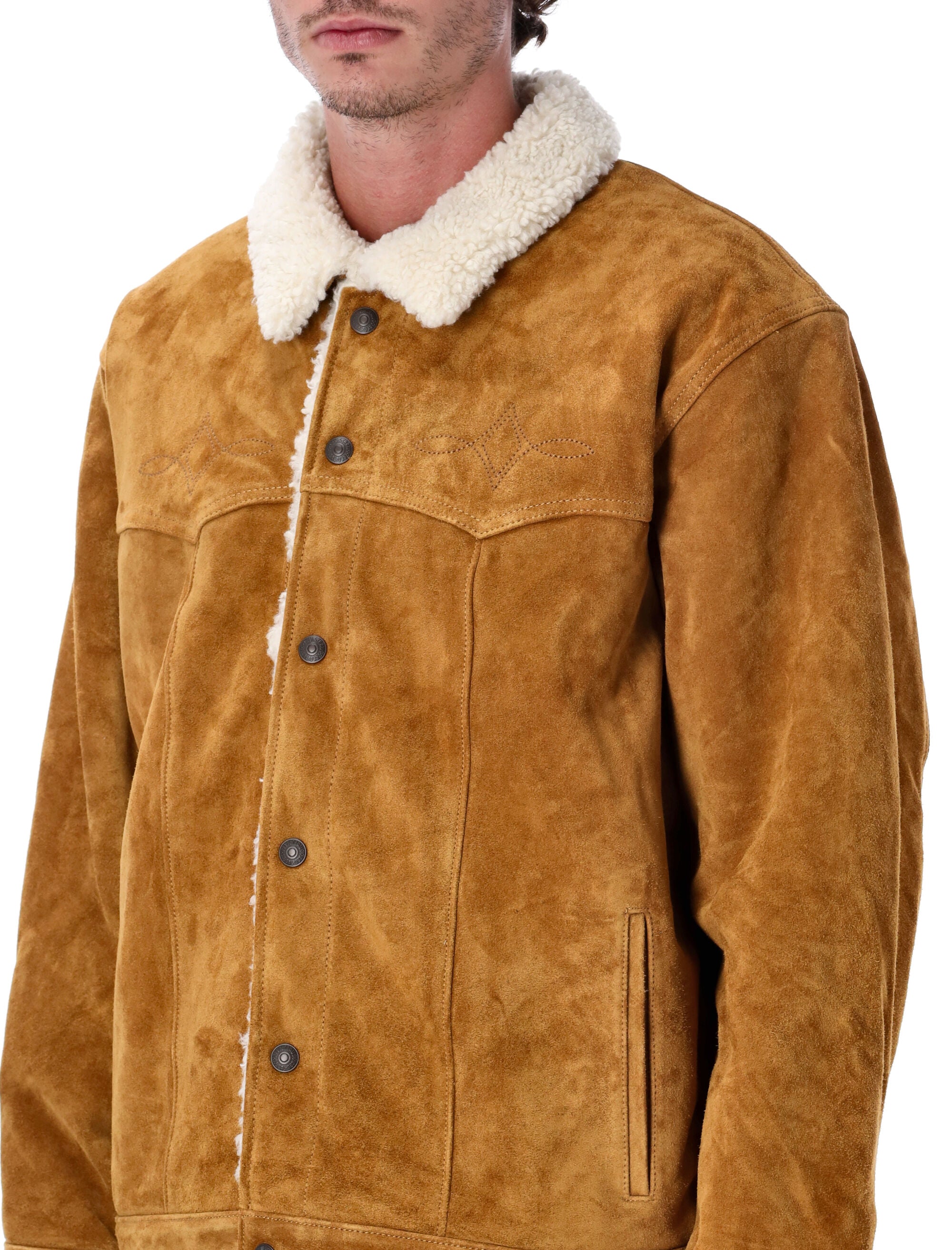 LEVI'S Men's Western Sherpa Jacket - FW25 Edition