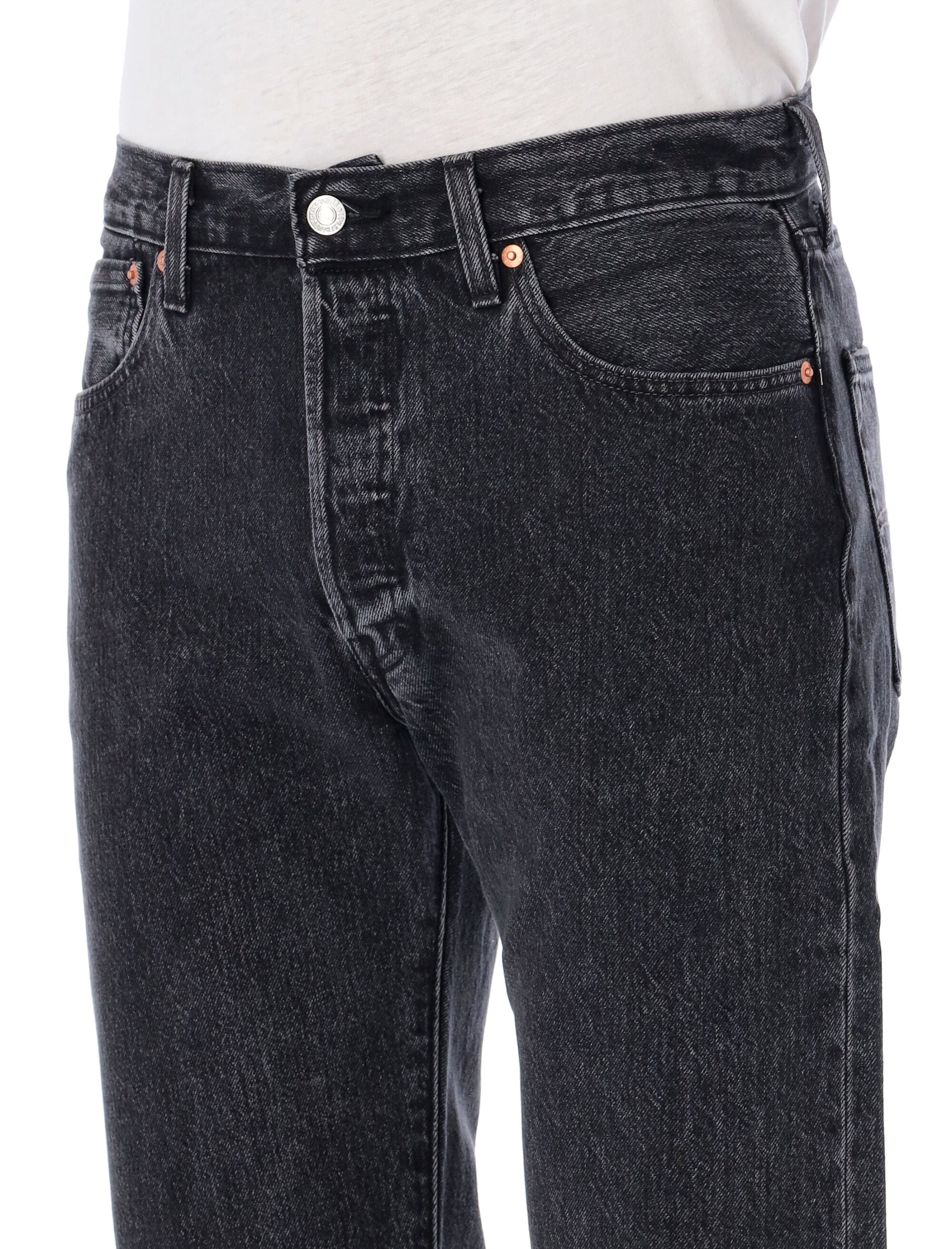 LEVI'S Men's 501 Straight Fit Jeans - Classic Style