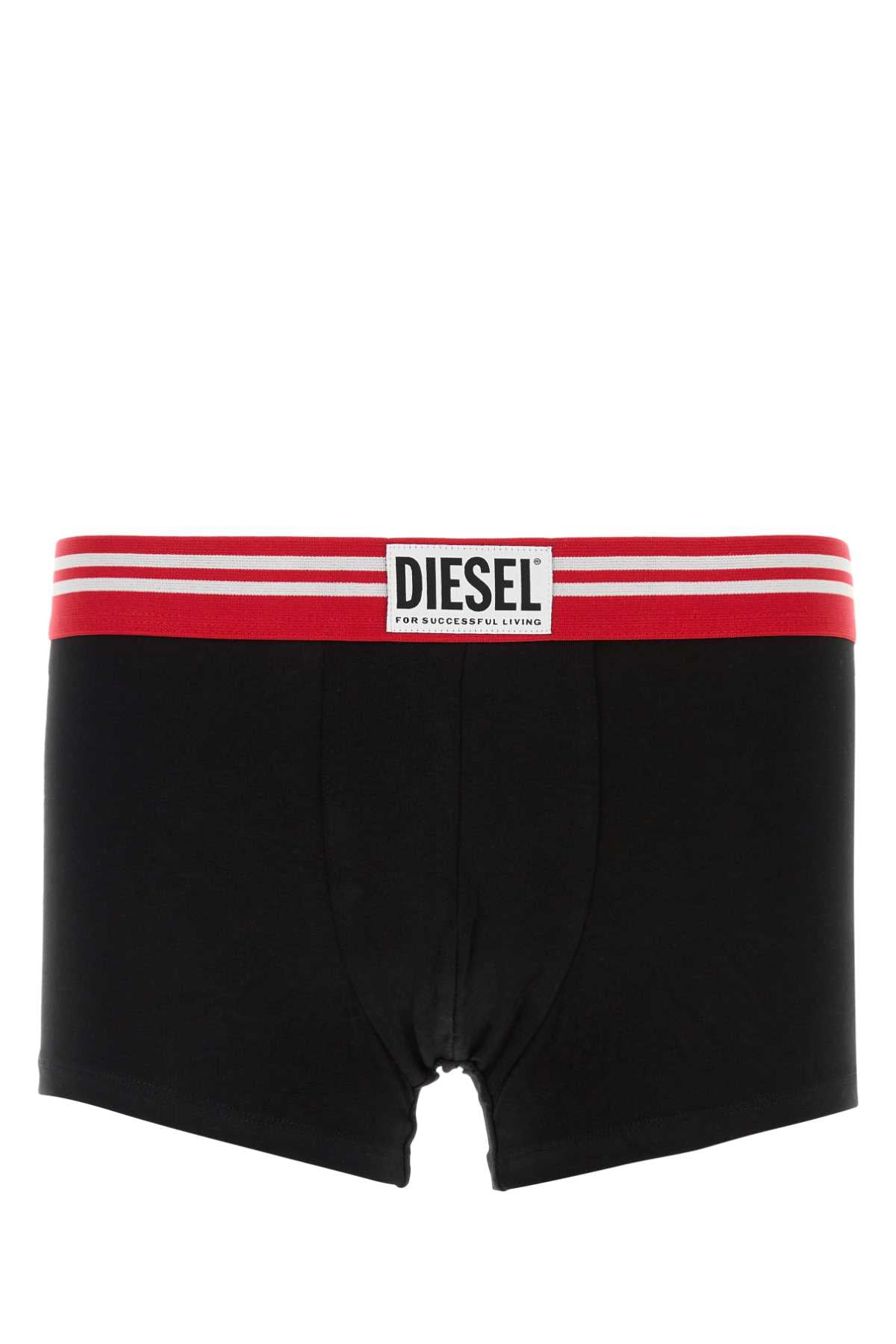 DIESEL Stretch Cotton Boxer Shorts for Men