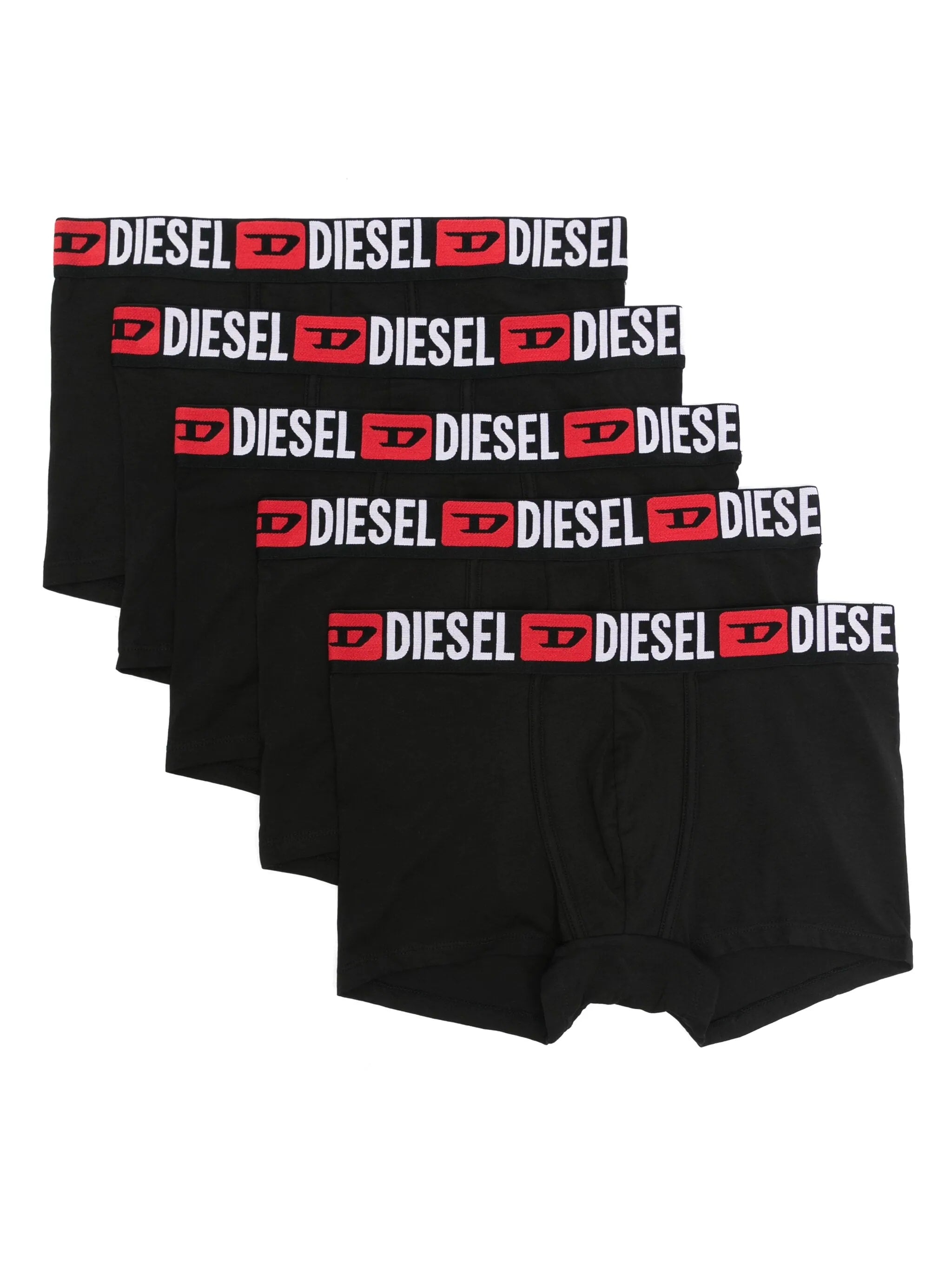 DIESEL 5-Pack Elasticated Logo Waistband Underwear for Men