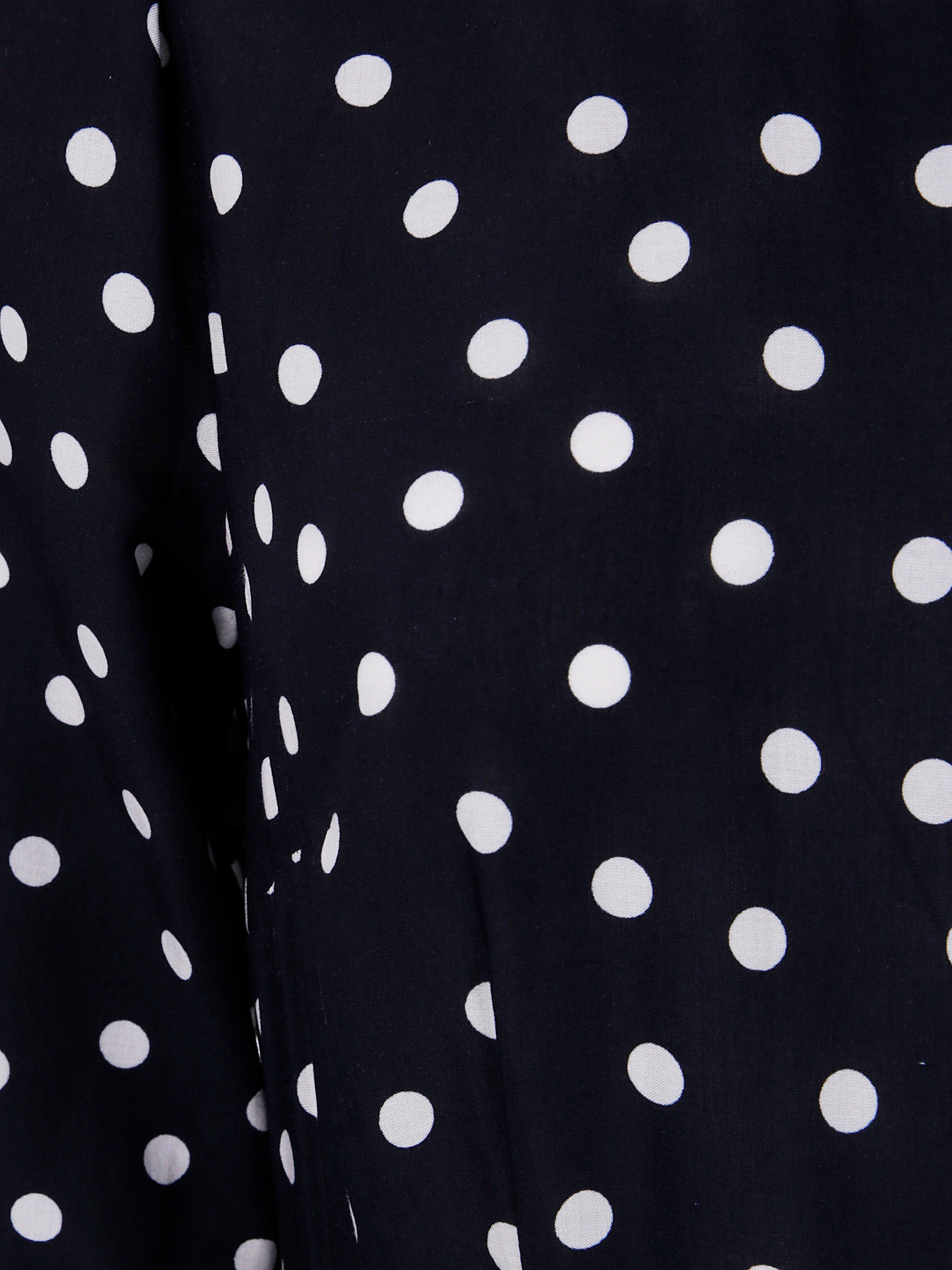 RIXO Bohemia Spot Deep Mini Dress for Women