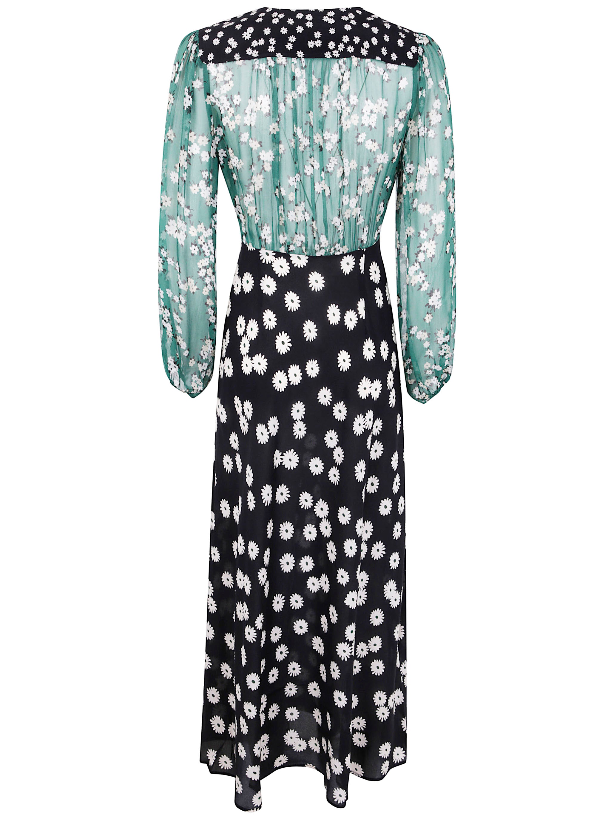 RIXO City Floral Mix Mini Dress