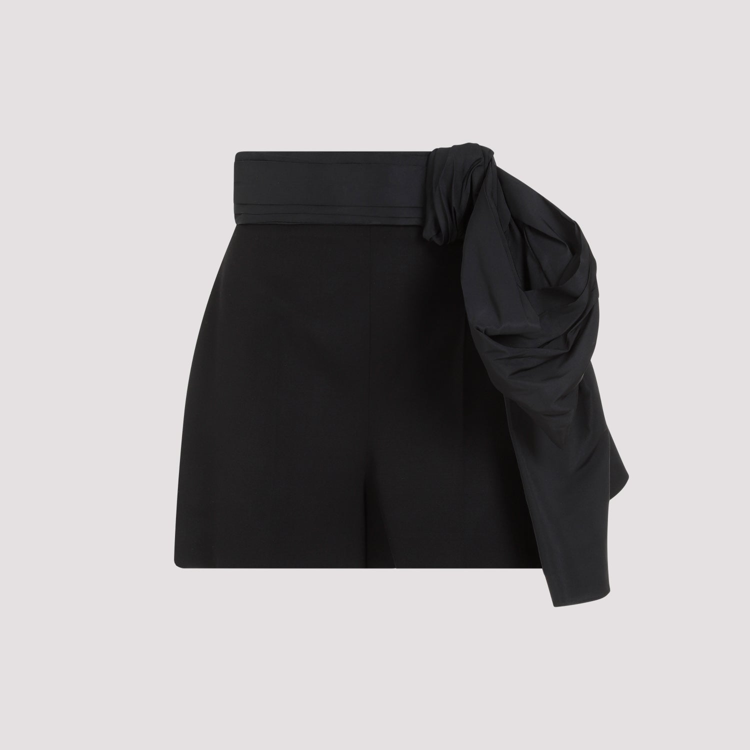 ALEXANDER MCQUEEN Men's Cupro Mini Shorts - SS24