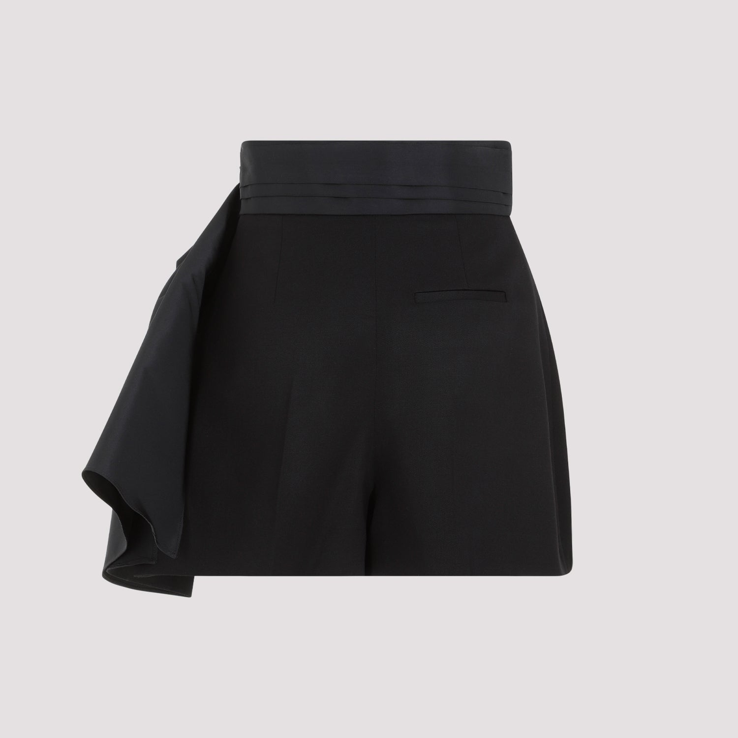 ALEXANDER MCQUEEN Men's Cupro Mini Shorts - SS24