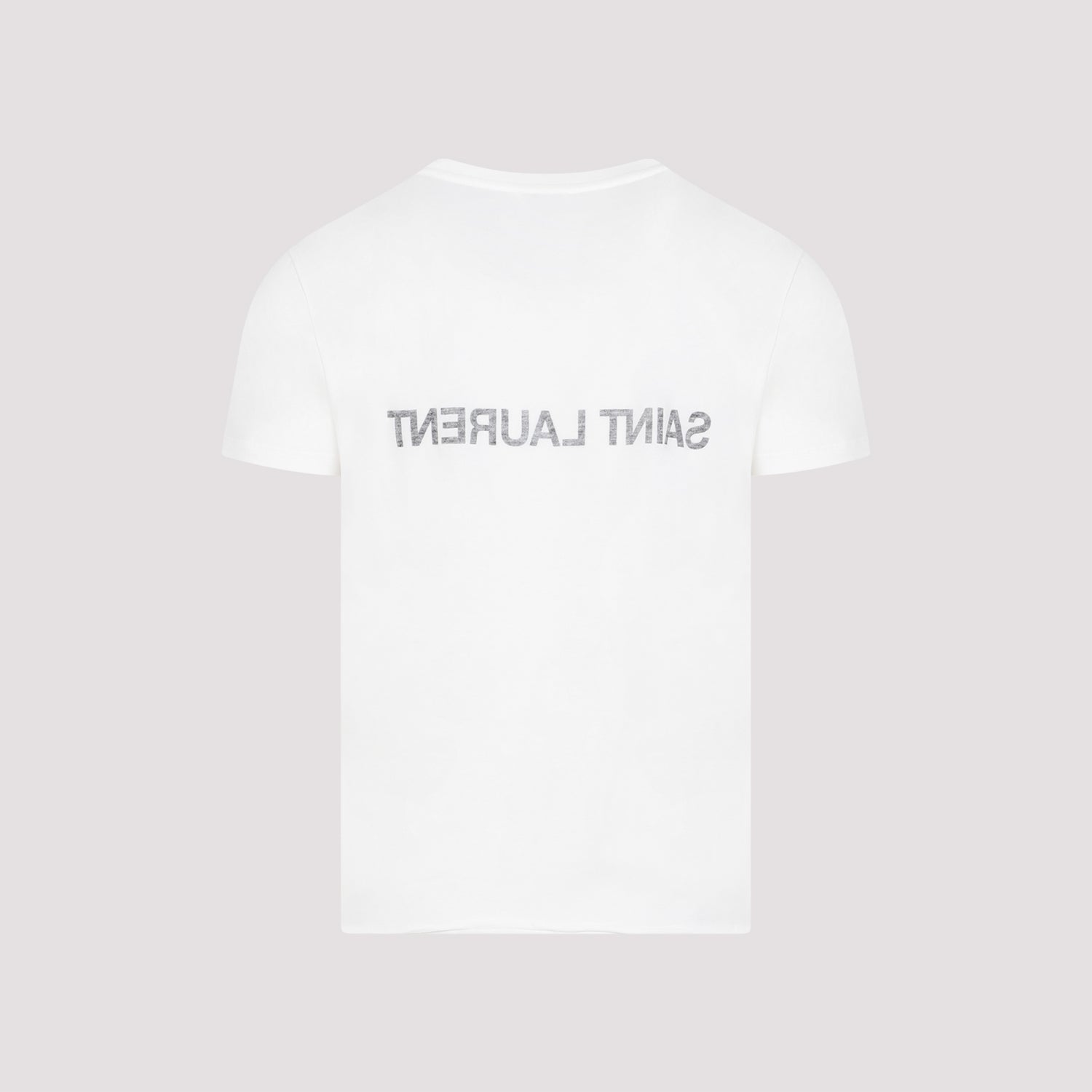 SAINT LAURENT Men's Reverse Logo T-Shirt