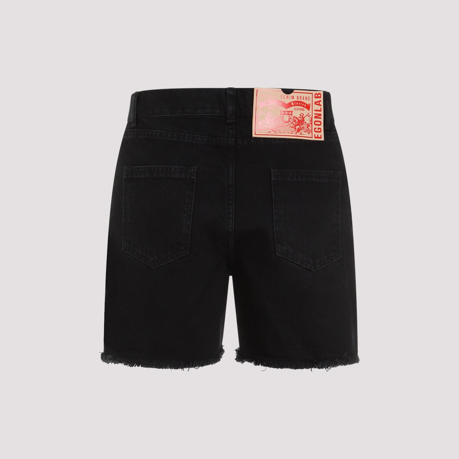 EGONLAB Men's Stylish Denim Mini Shorts