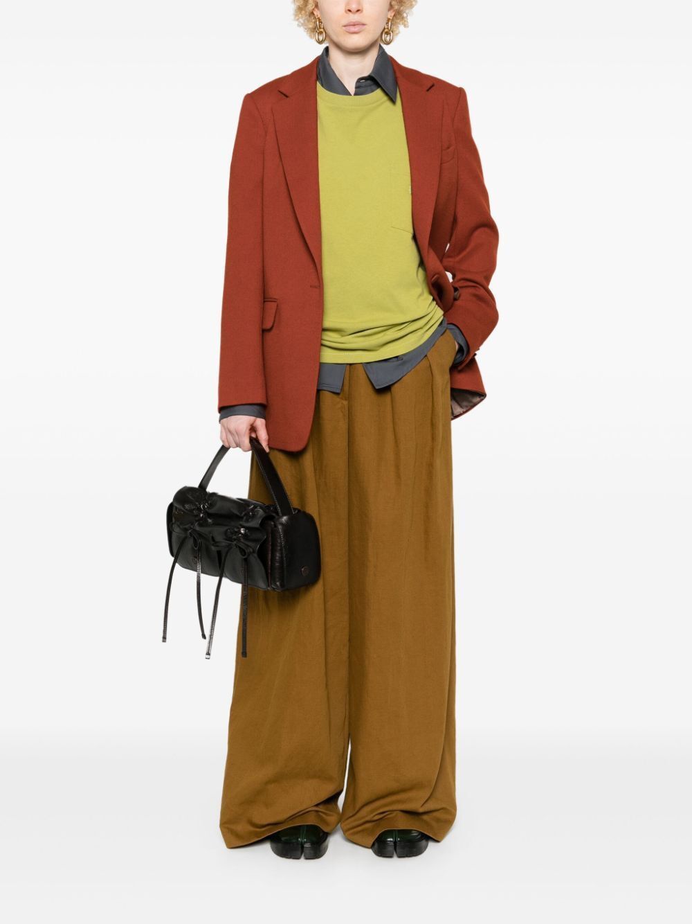 DRIES VAN NOTEN Wool Single-Breasted Jacket