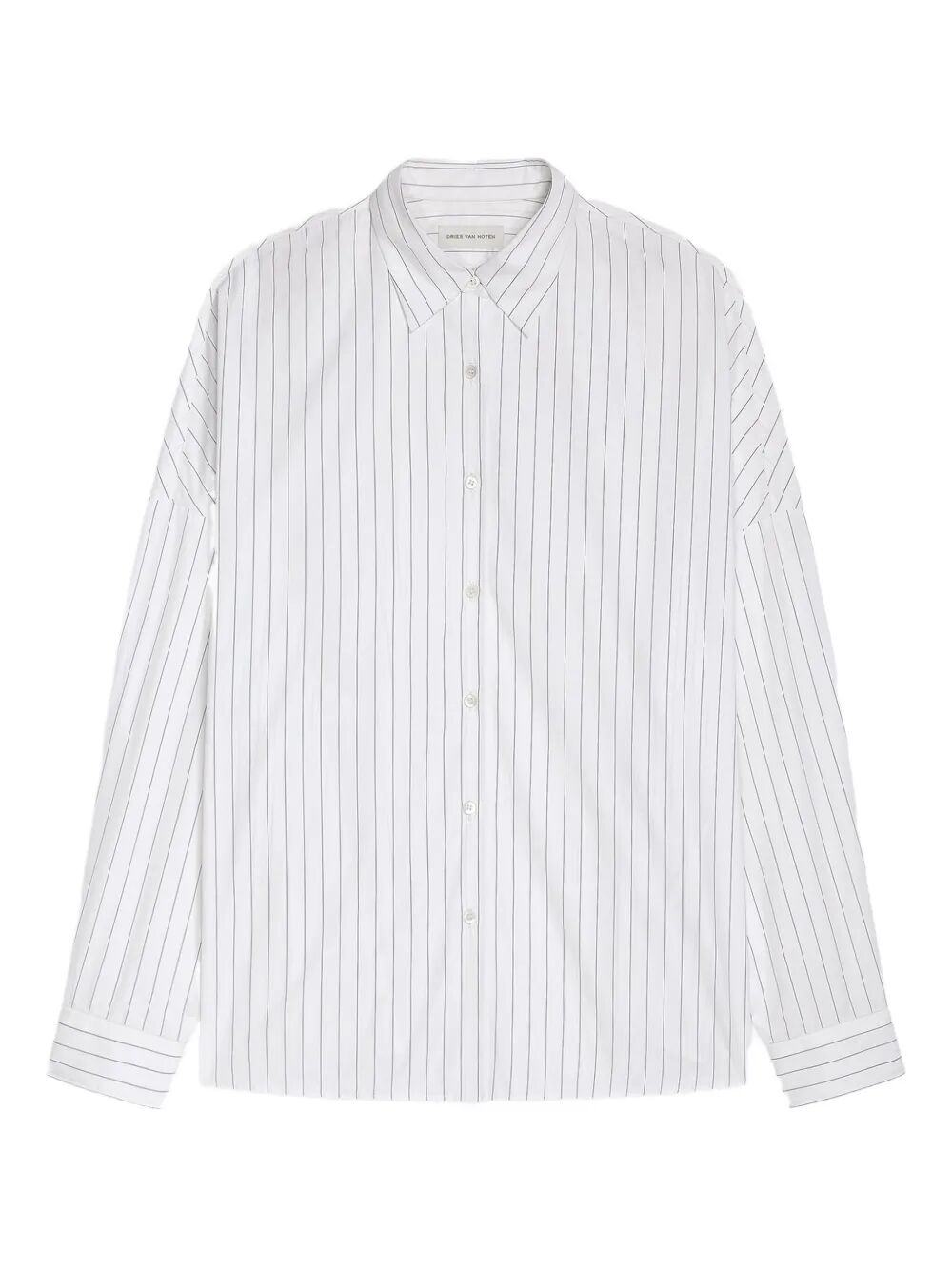 DRIES VAN NOTEN Striped Cotton Shirt - Size S