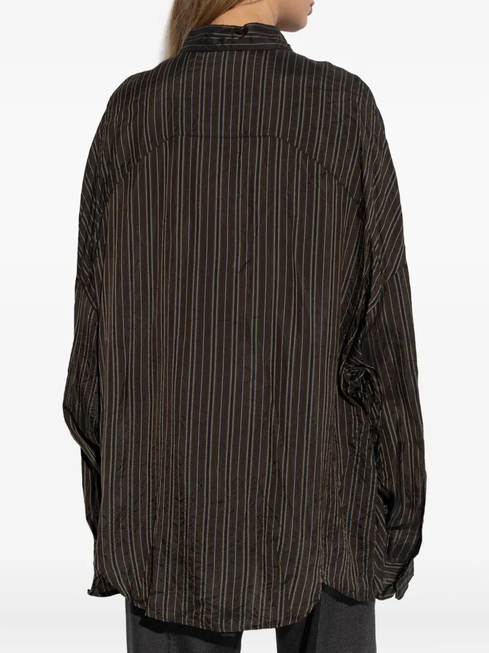 DRIES VAN NOTEN Striped Long Sleeve Shirt for Women
