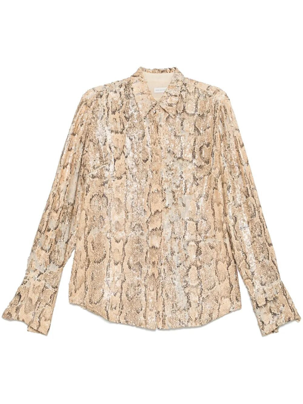 DRIES VAN NOTEN Embroidered Shirt for Women - SS25 Collection
