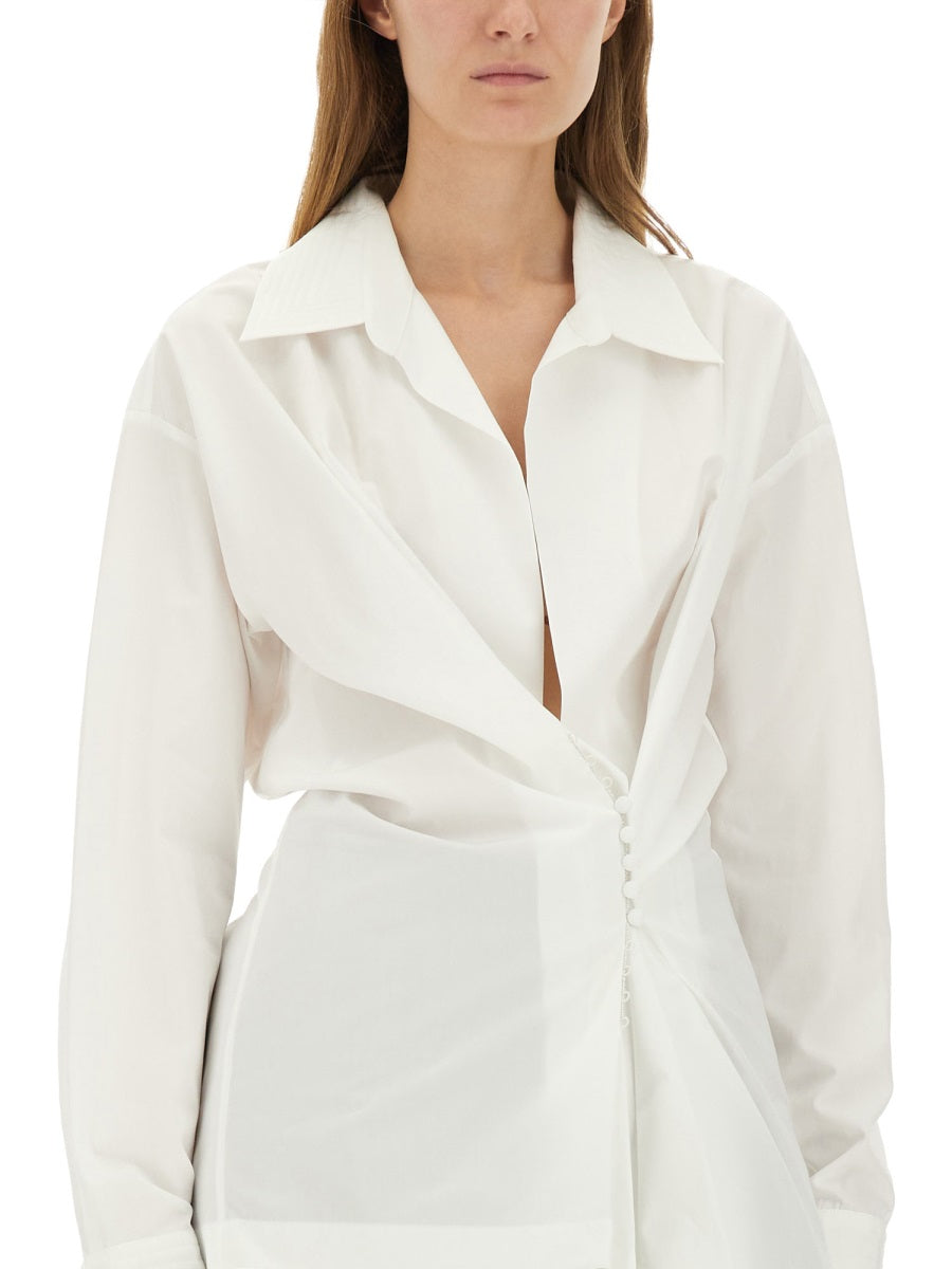 DRIES VAN NOTEN Classic Clickys Shirt - Women's Size 38