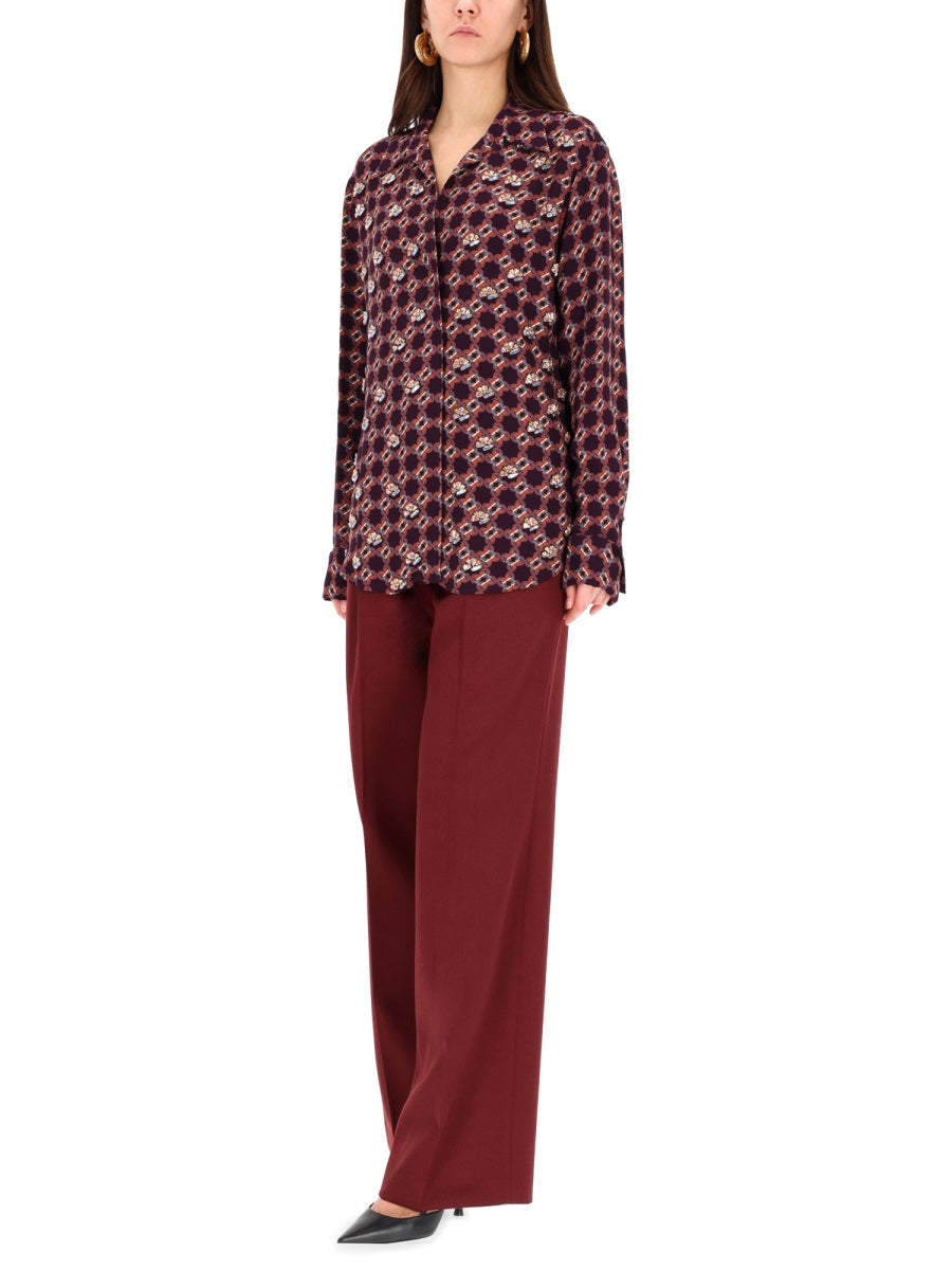 DRIES VAN NOTEN Celindra Viscose Shirt - Size 36 FR