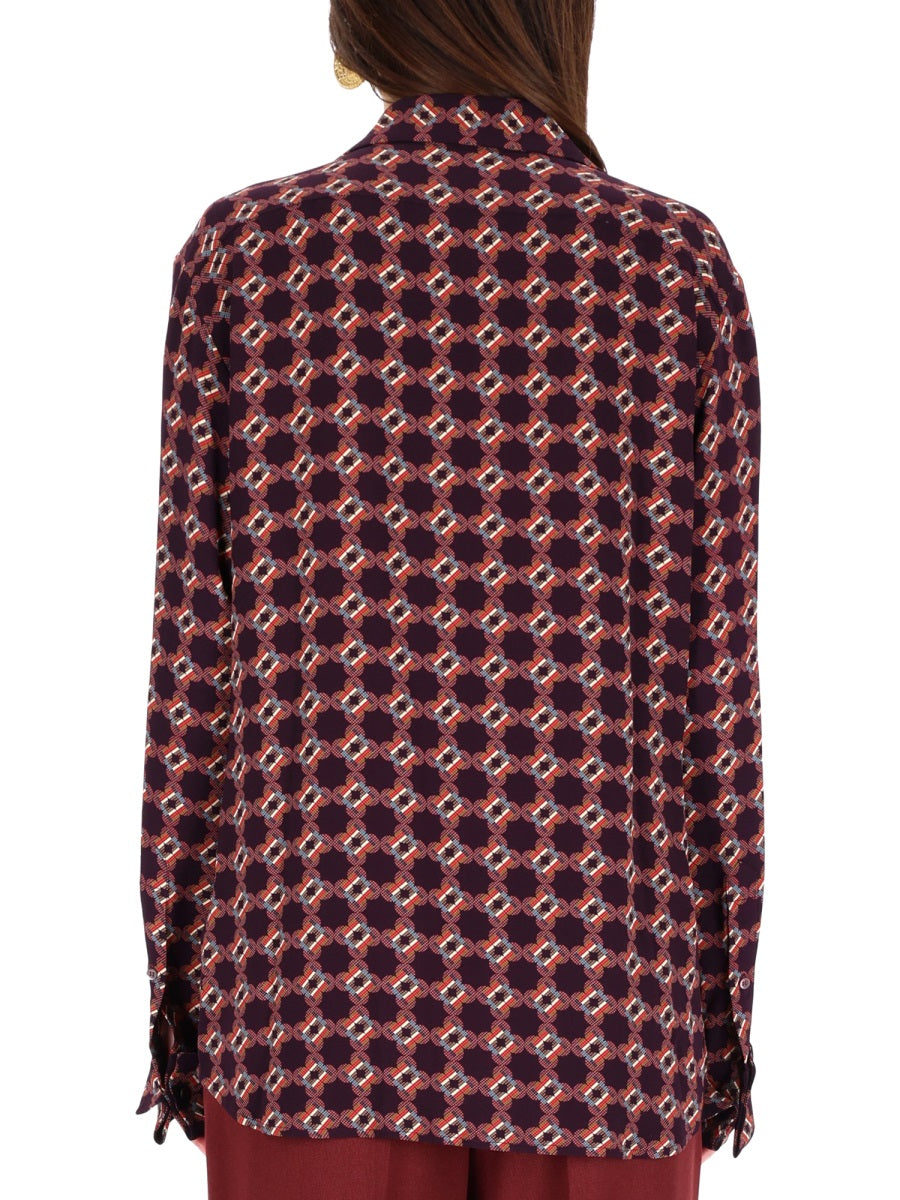 DRIES VAN NOTEN Celindra Viscose Shirt - Size 36 FR