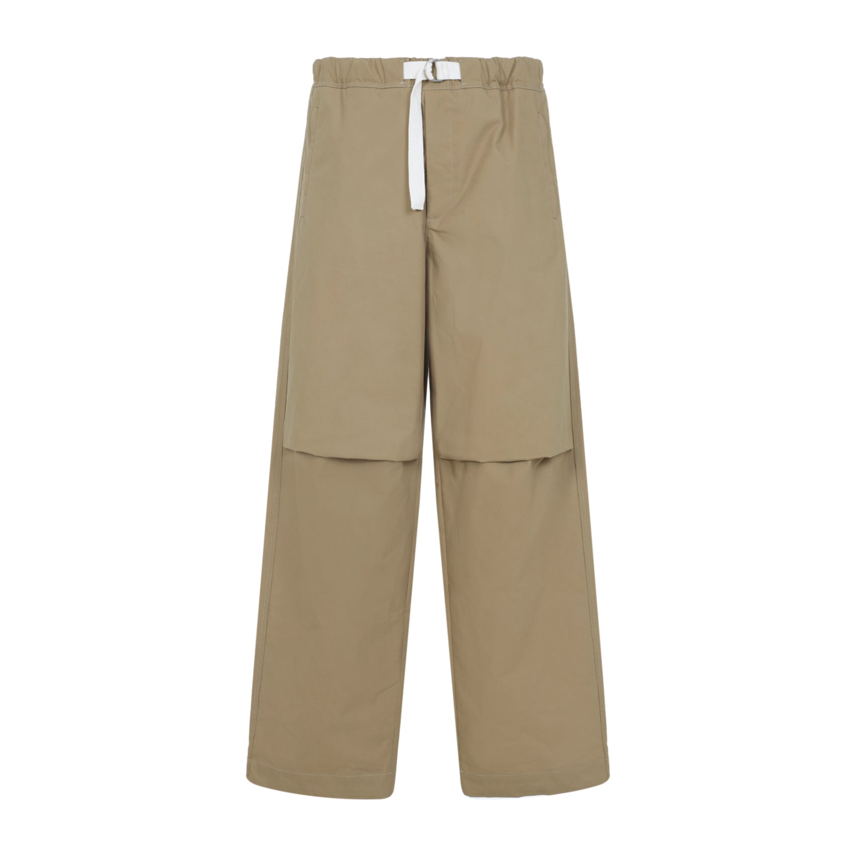 JIL SANDER + Regular Fit Embroidered Pants for Men