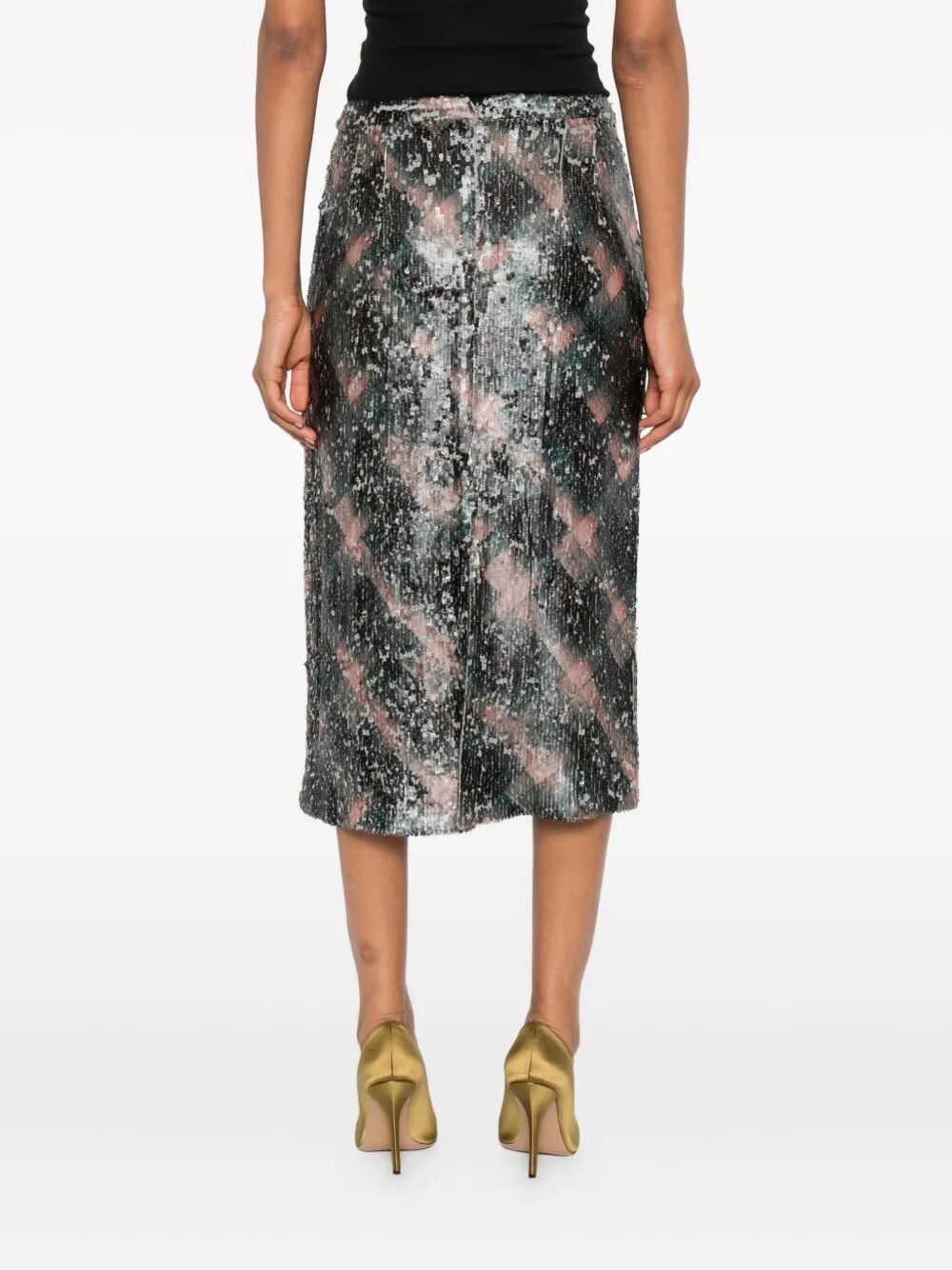 DRIES VAN NOTEN Embroidered Mini Skirt for Women