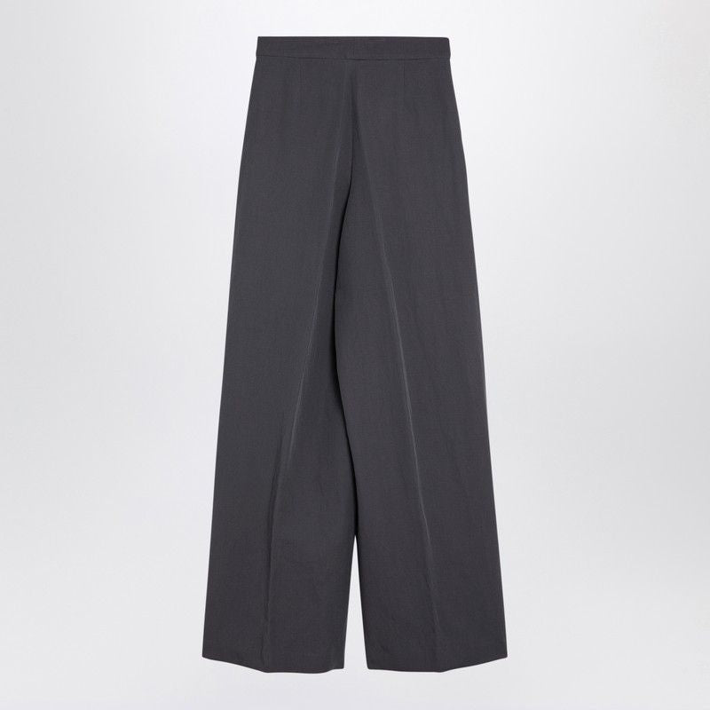 DRIES VAN NOTEN Wide Leg Wool-Blend Trousers for Women