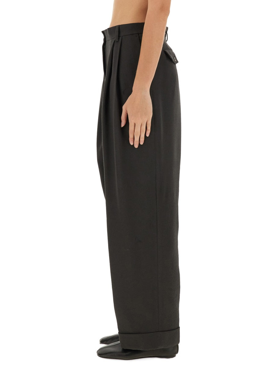 DRIES VAN NOTEN Elegant Wool Pants - Size 38