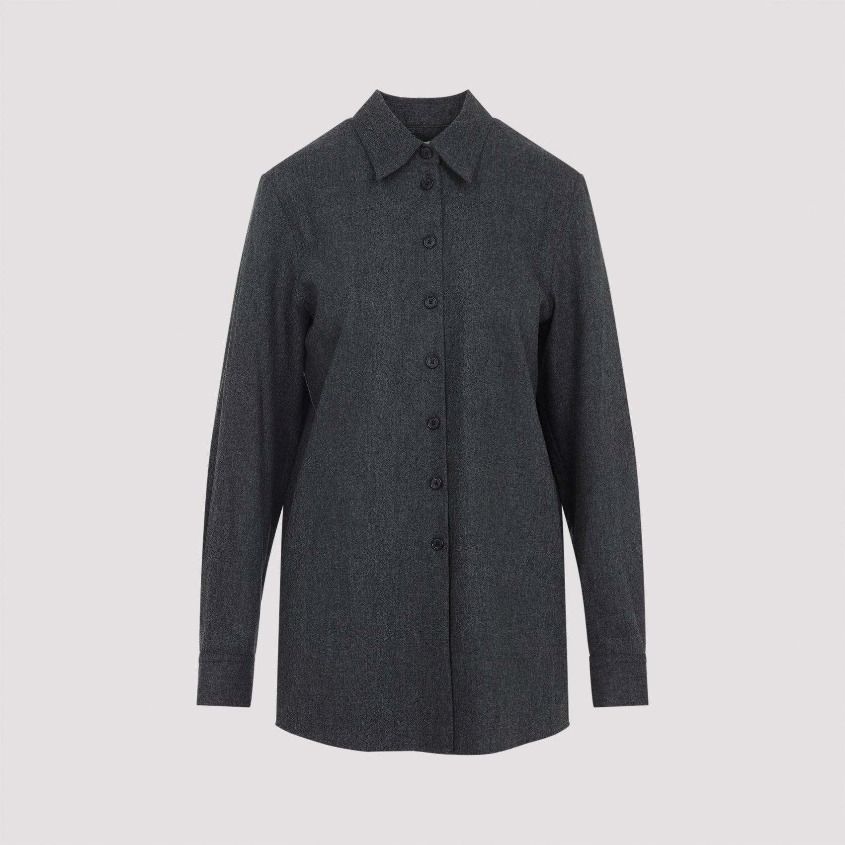 KHAITE Auryn Shirt - Men's Wool Blend - FW25
