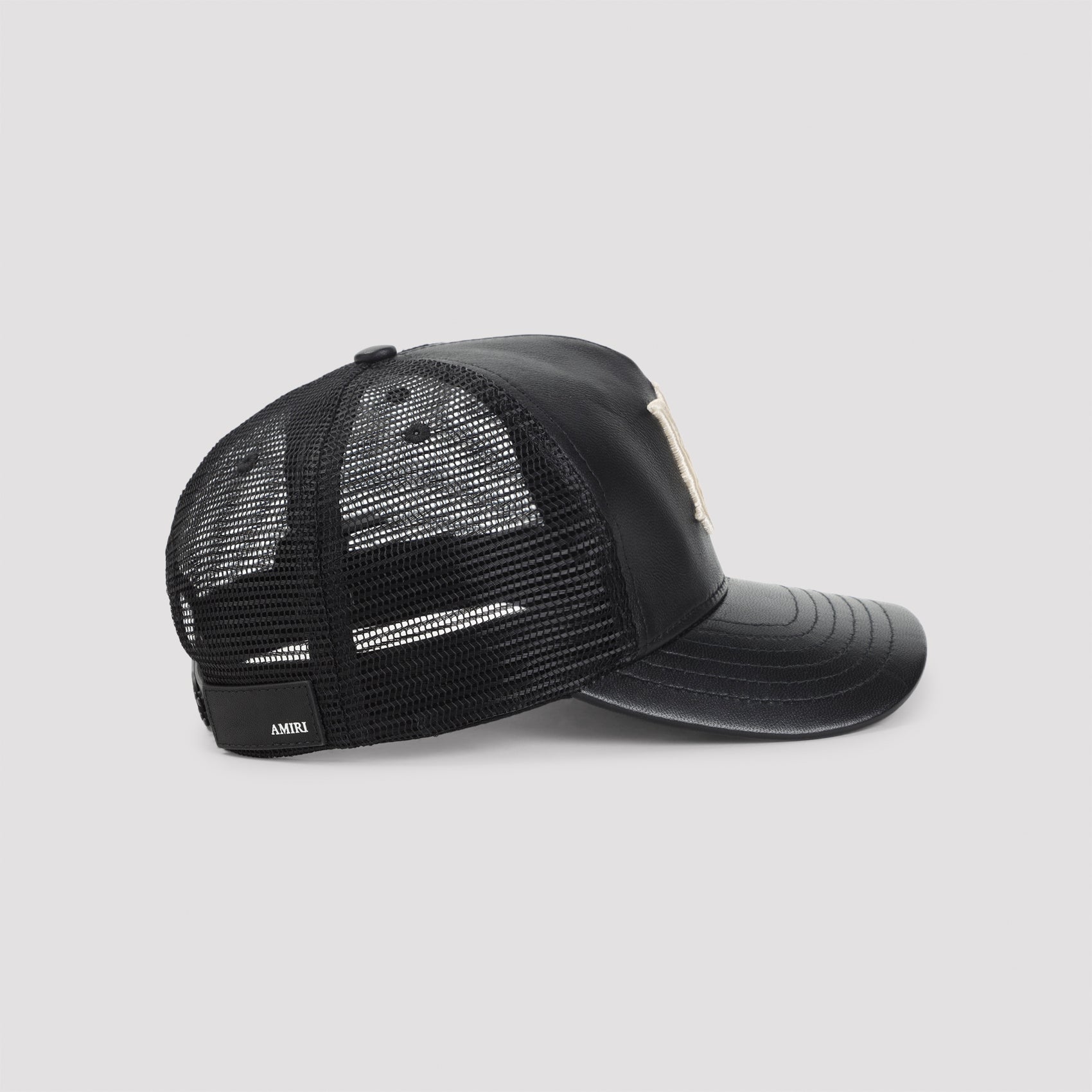 AMIRI Leather MA Trucker Hat