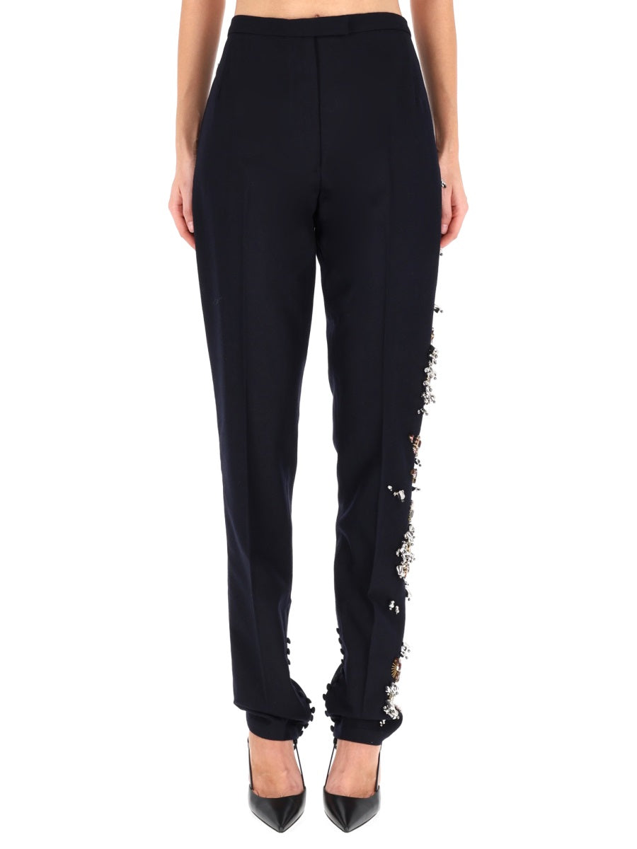 DRIES VAN NOTEN Elegant Wool Pants - Size 36