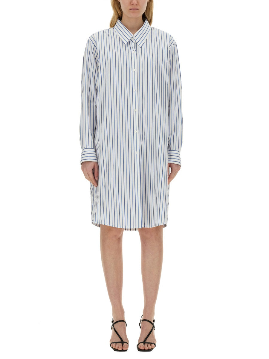 DRIES VAN NOTEN Oversized Stripe Pattern Shirt - Size 40 FR