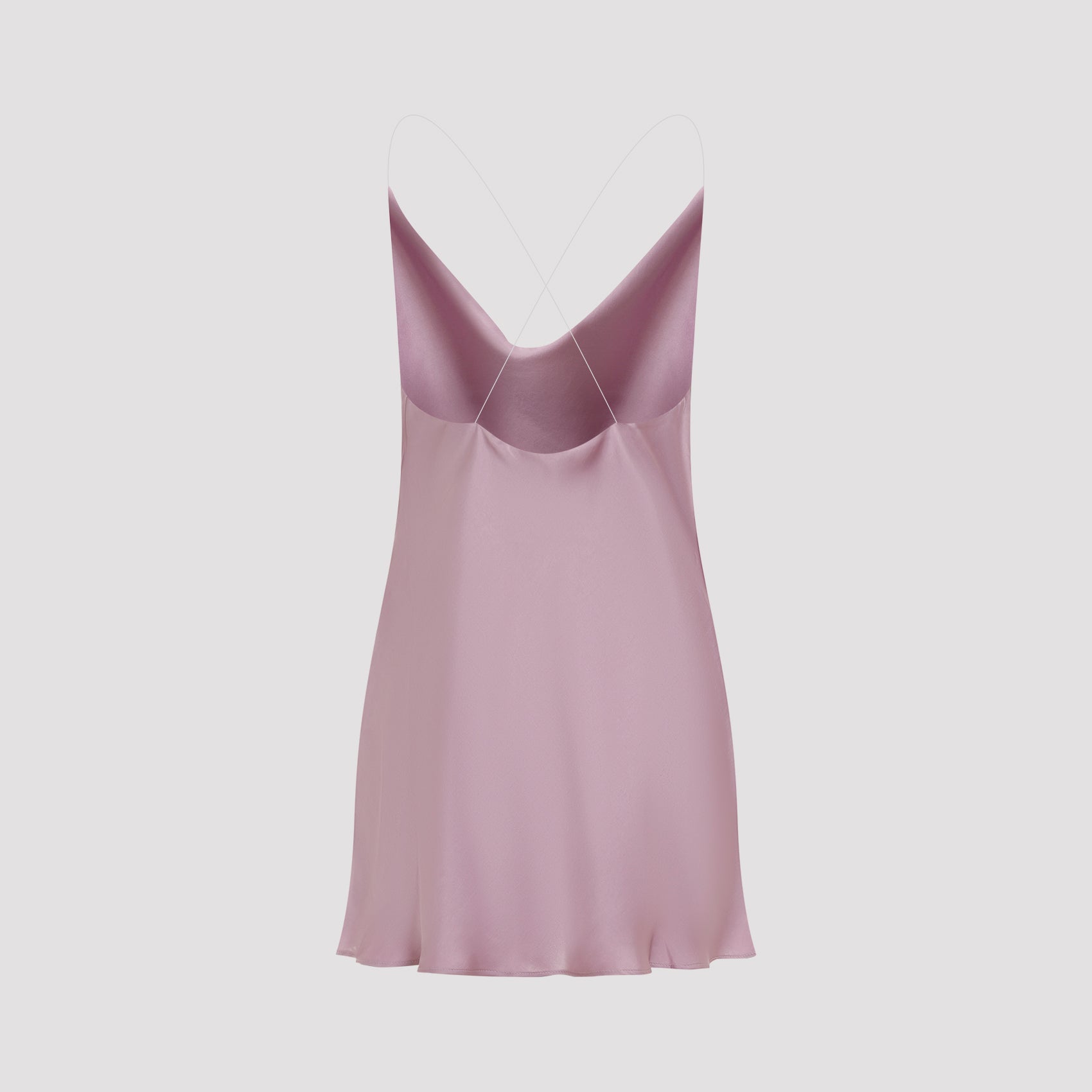 Y PROJECT Invisible Strap Mini Slip Dress