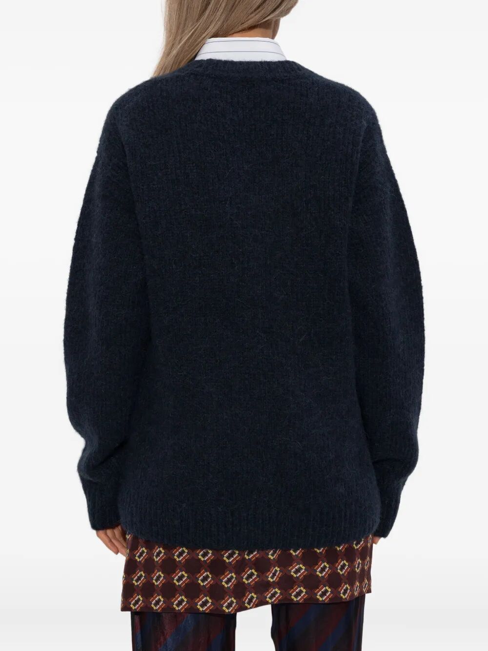 DRIES VAN NOTEN Wool Cardigan for Women - FW25 Collection