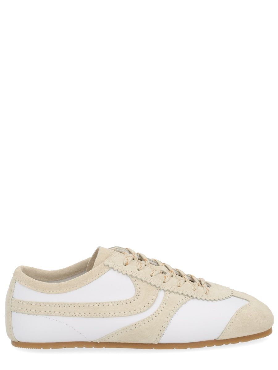 DRIES VAN NOTEN Women's Suede Sneakers - Fall/Winter 2025