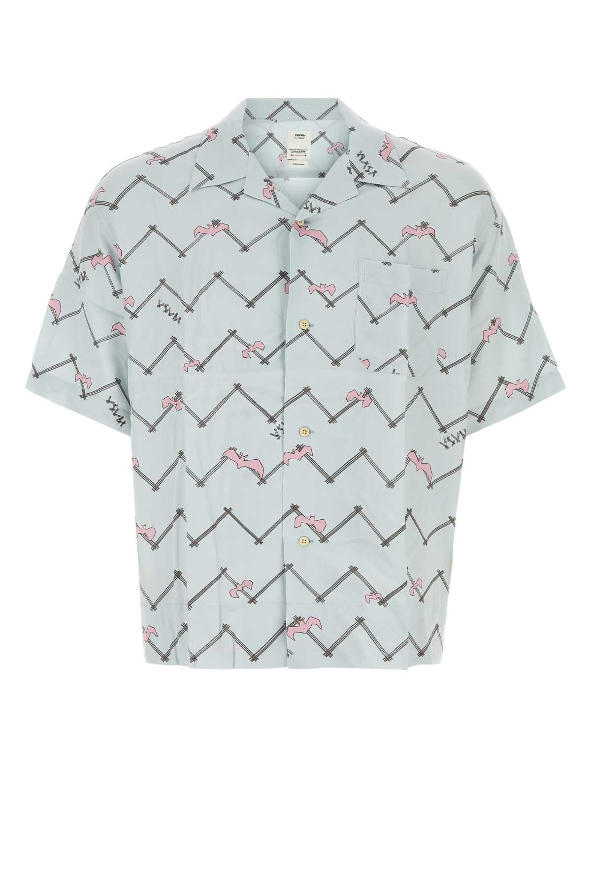 VISVIM Men's Printed Rayon Copa Shirt
