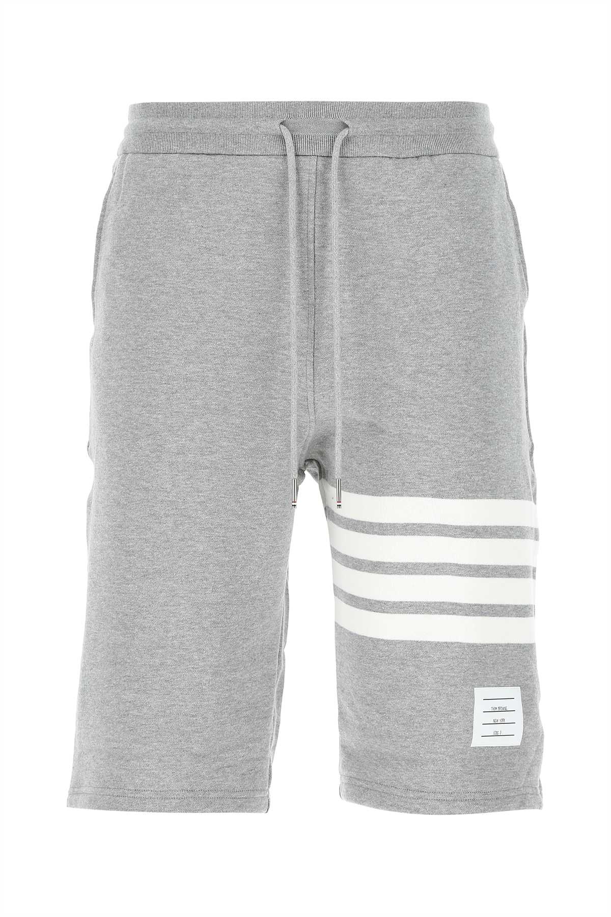THOM BROWNE Cotton Bermuda Shorts for Men
