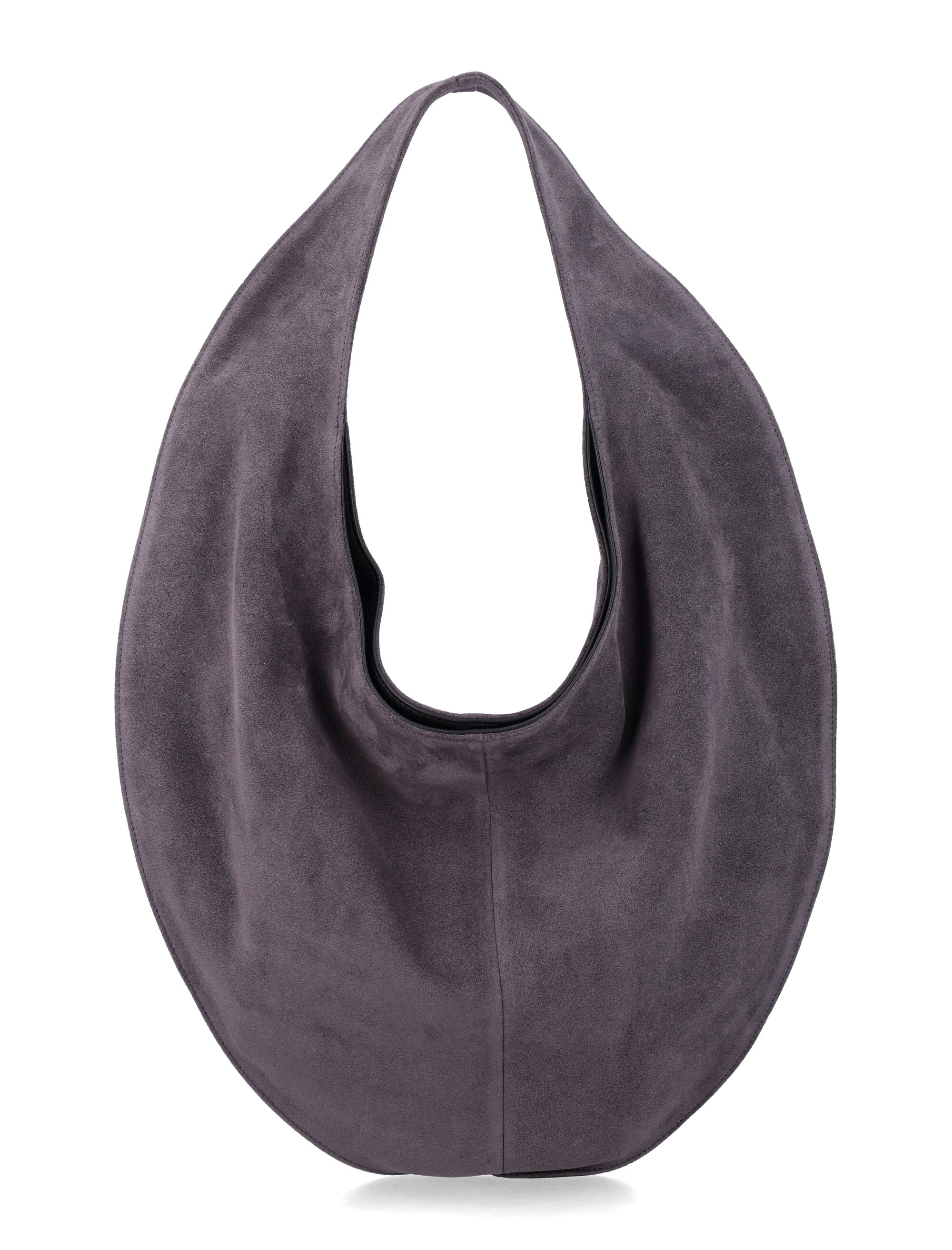 MAEDEN Sleek Suede Leather Tote Handbag - Height 33 CM, Width 43 CM