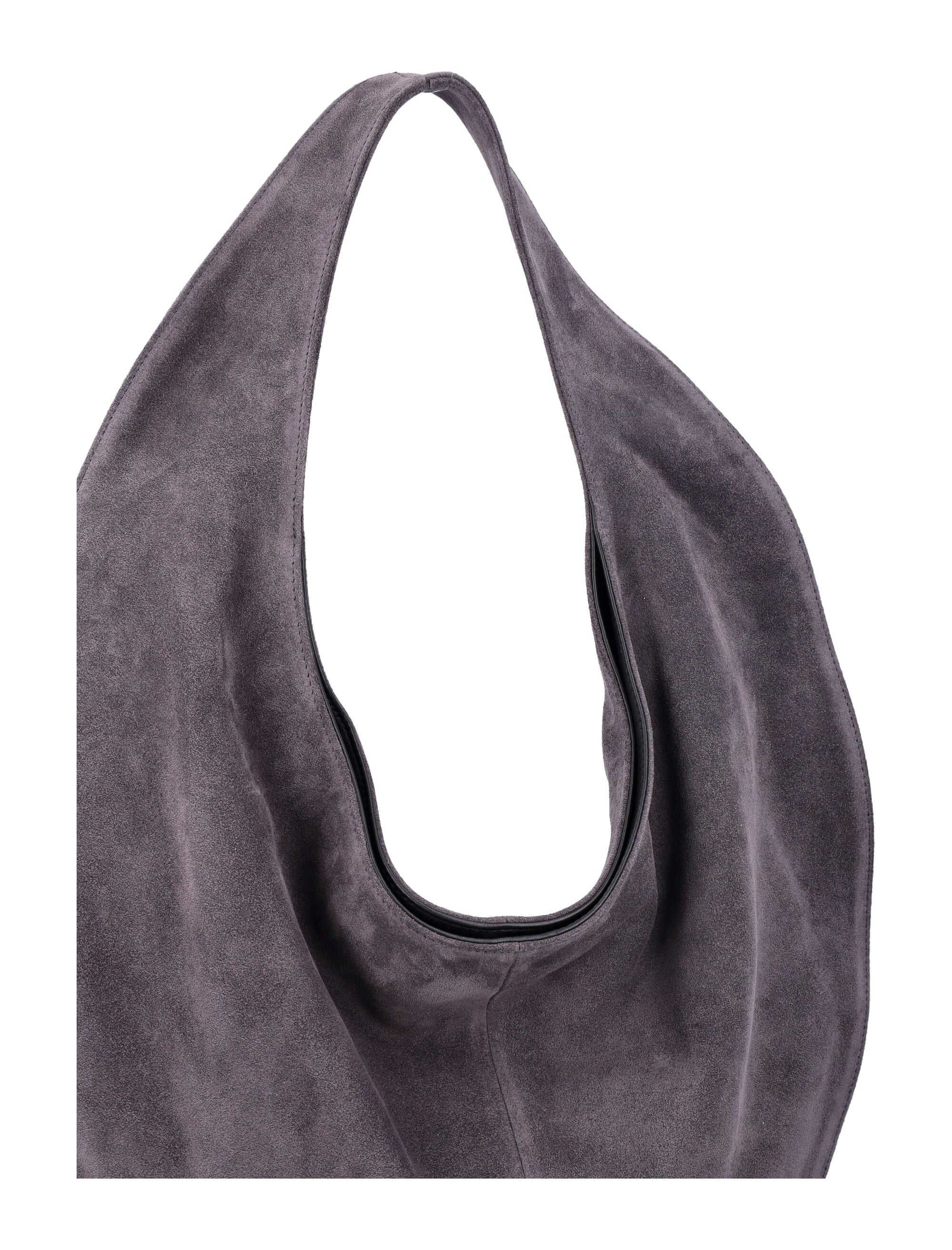 MAEDEN Sleek Suede Leather Tote Handbag - Height 33 CM, Width 43 CM