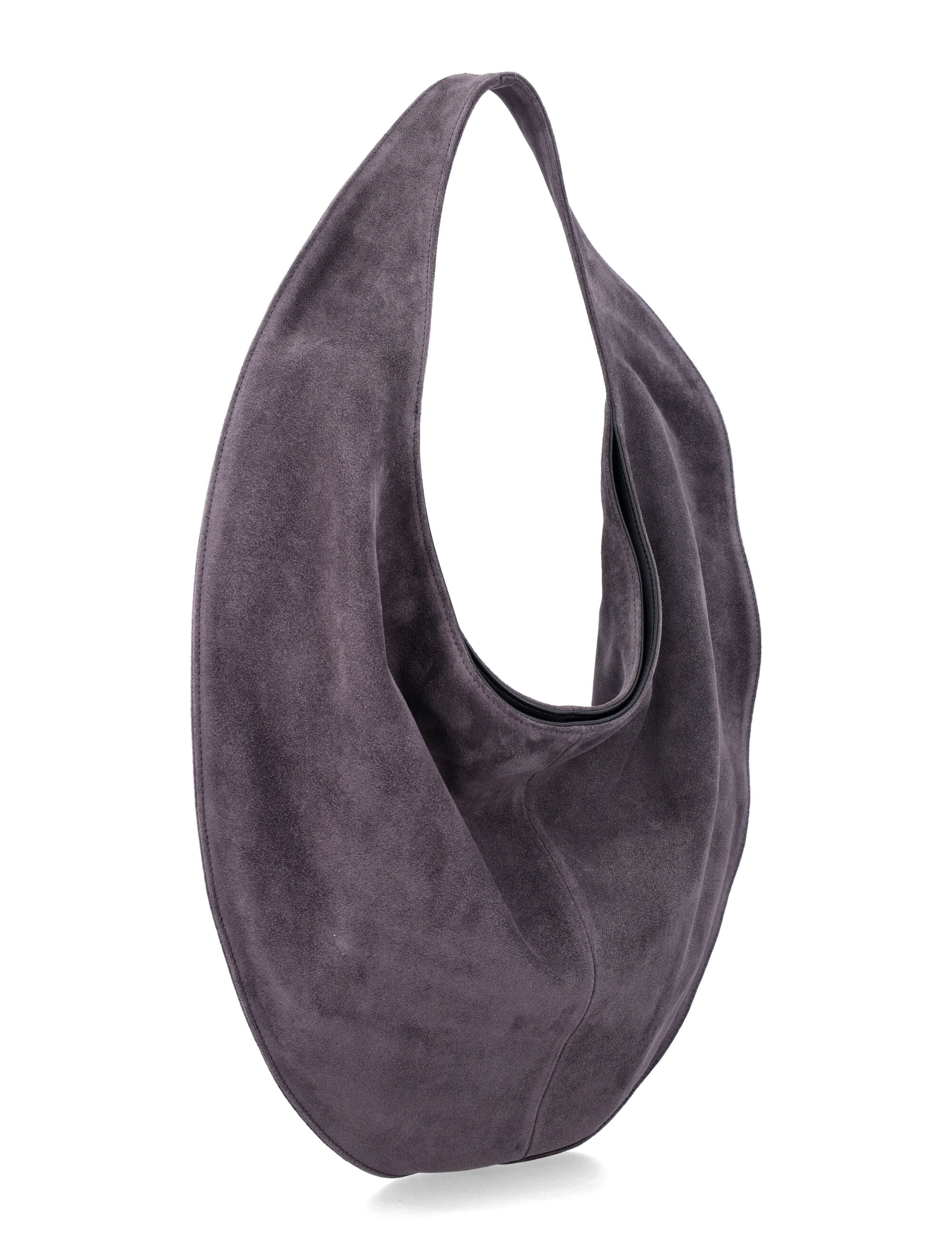 MAEDEN Sleek Suede Leather Tote Handbag - Height 33 CM, Width 43 CM