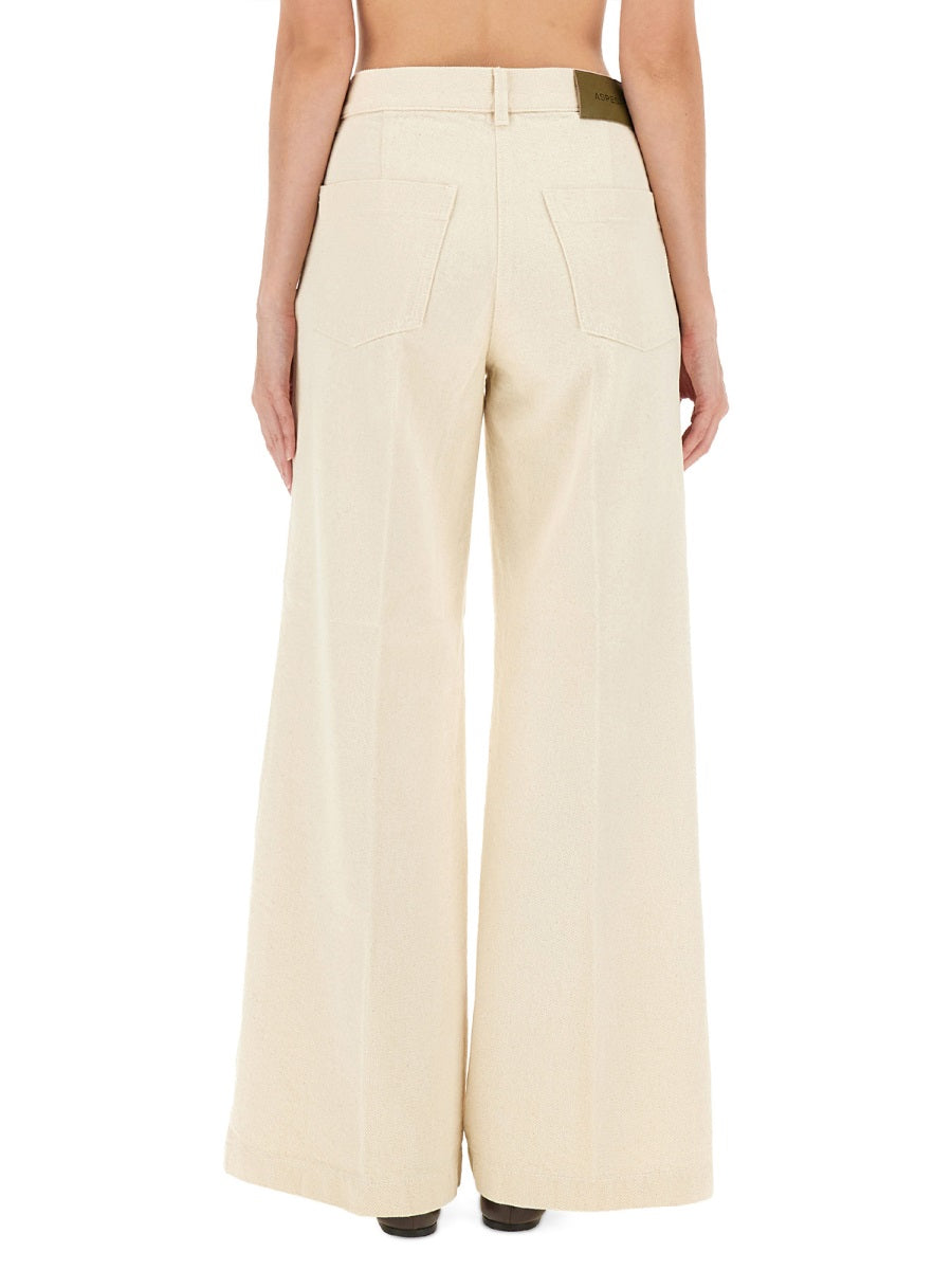ASPESI Wide Leg Pants - Size 26