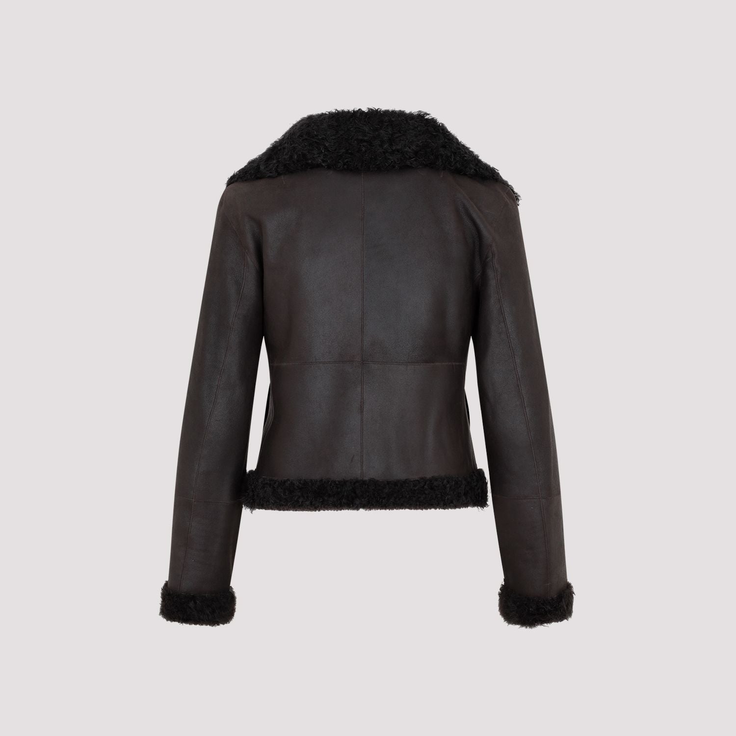 AKRIS Lamb Leather Jacket for Women - Fall/Winter 2023