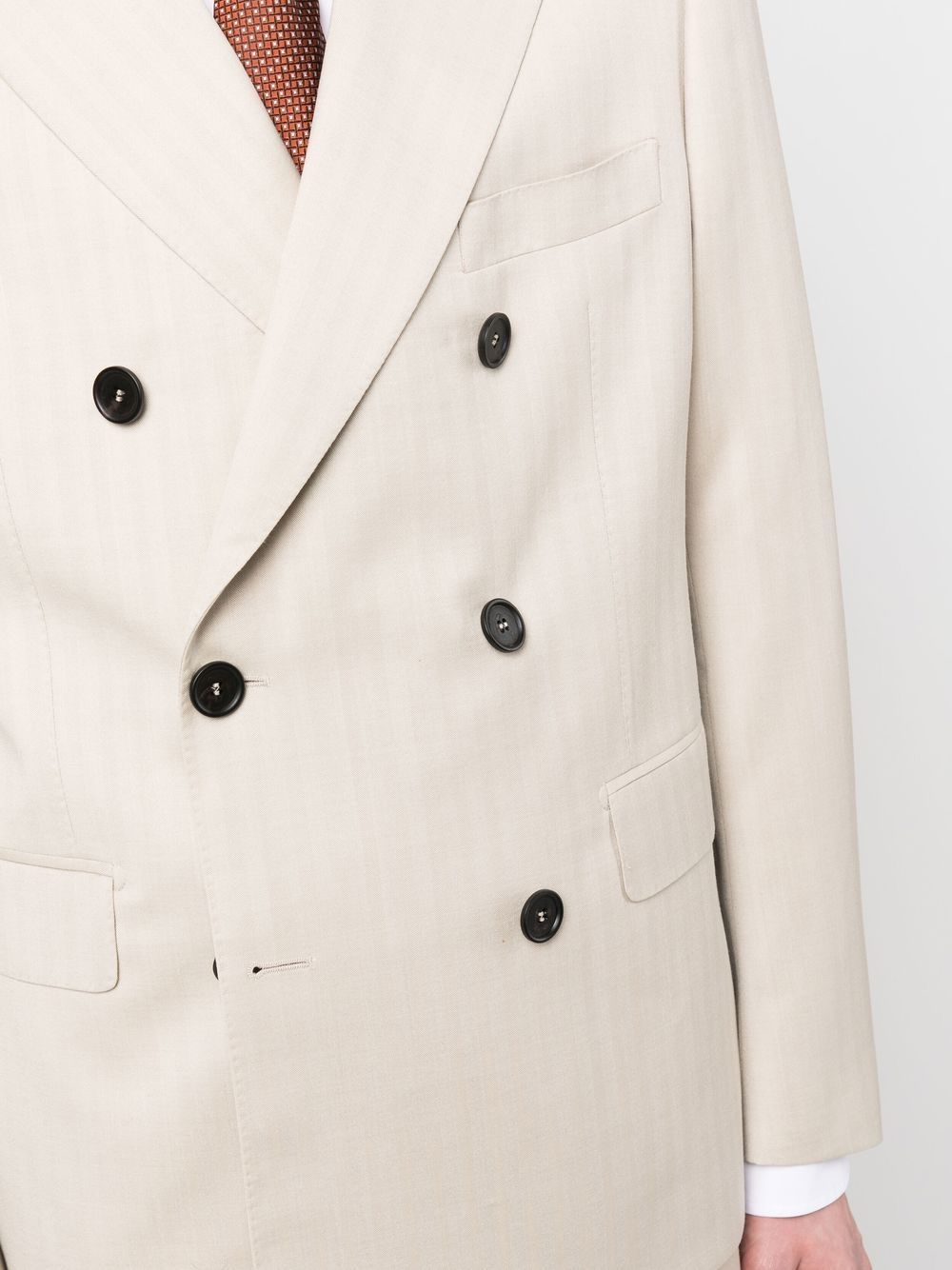 TONELLO Men's Wool Two-Piece Suit - Size 50