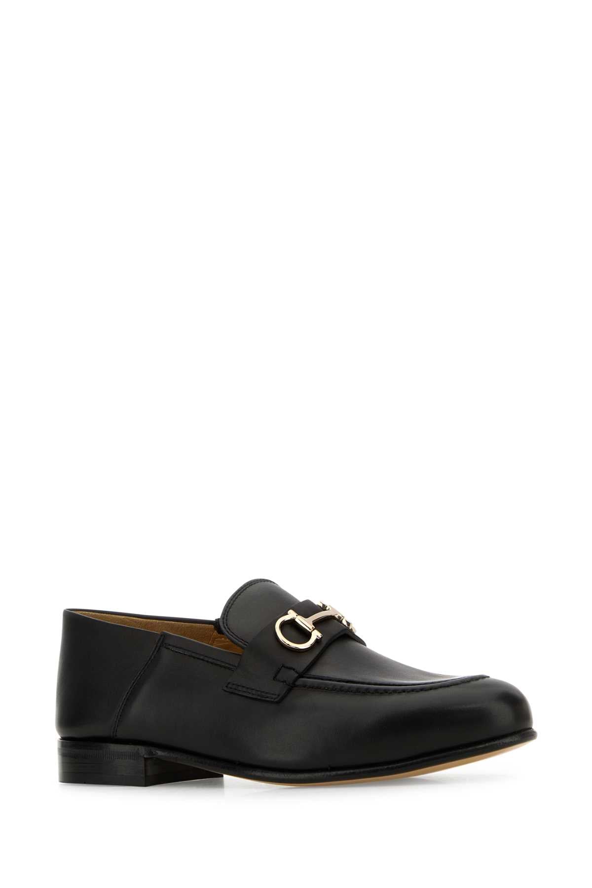 Ferragamo Leather Ottone Loafers for Women