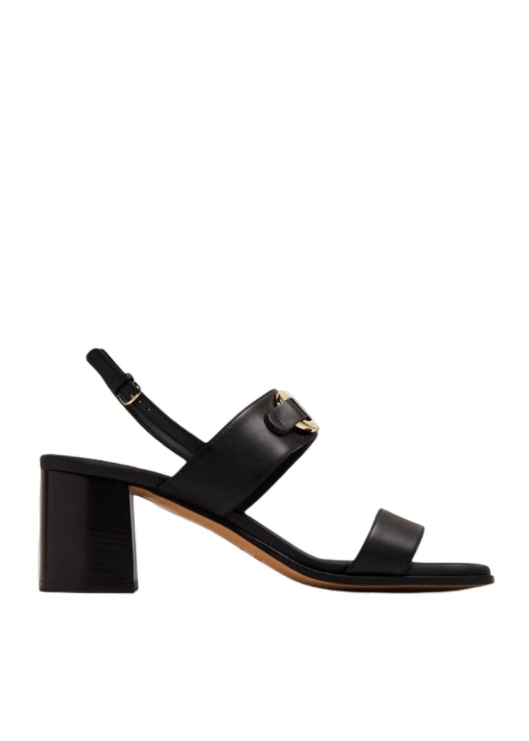 Ferragamo Wide Heel Hook Sandals for Women