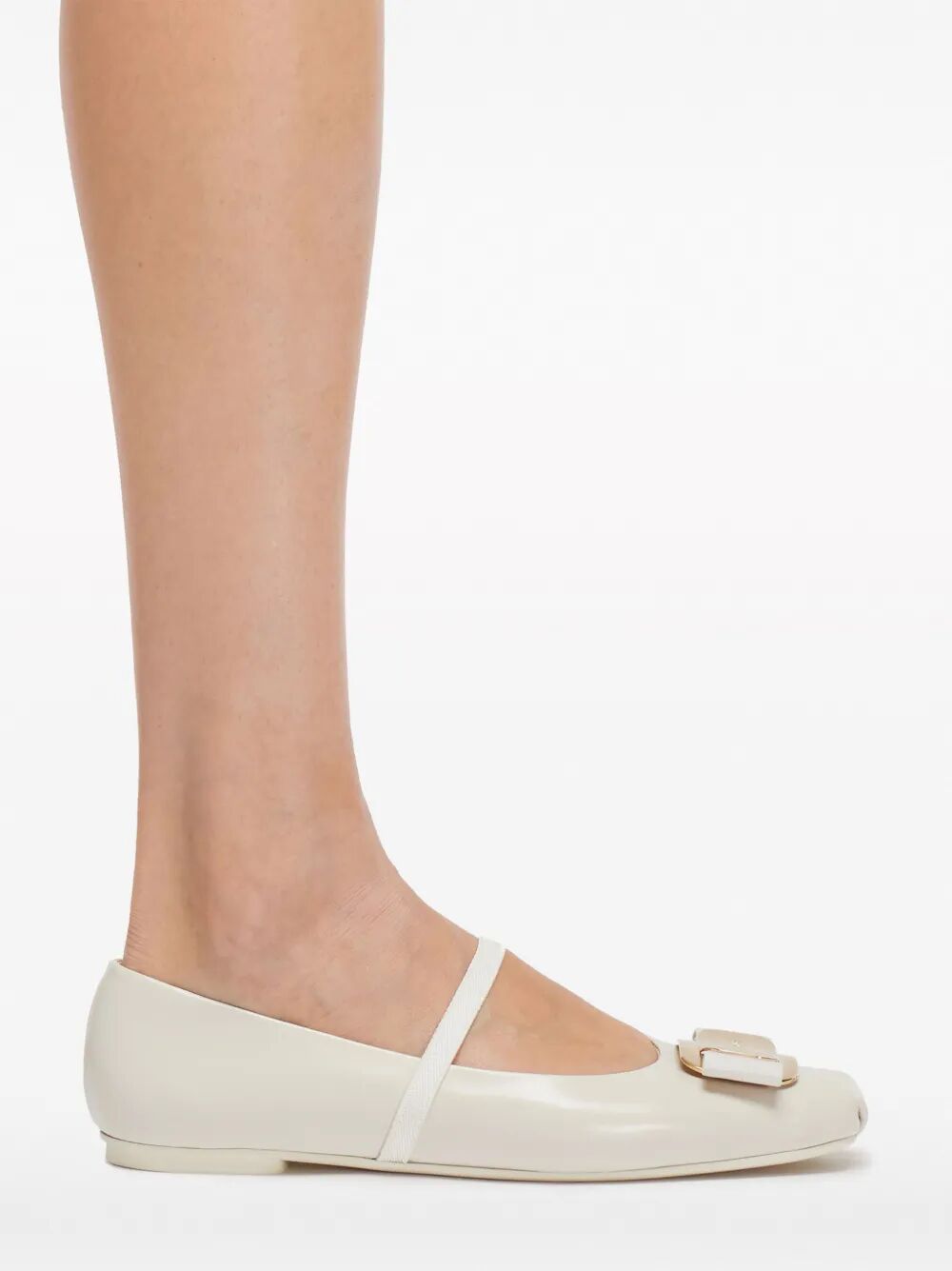 Ferragamo New Vara Plate Ballerinas