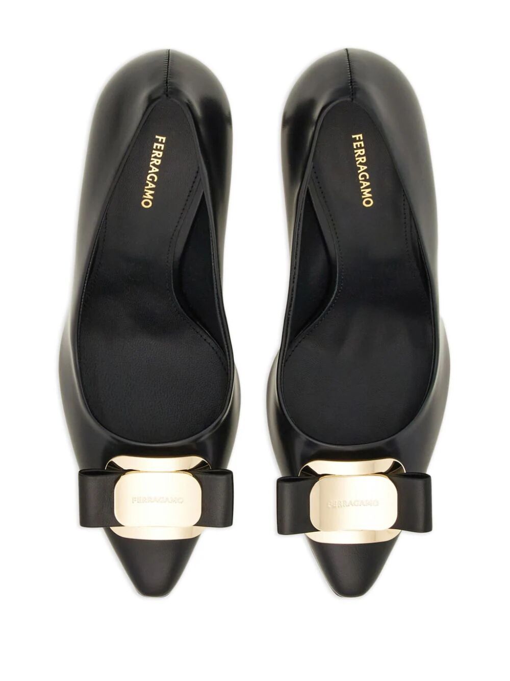 Ferragamo New Vara Plate Mini Pump