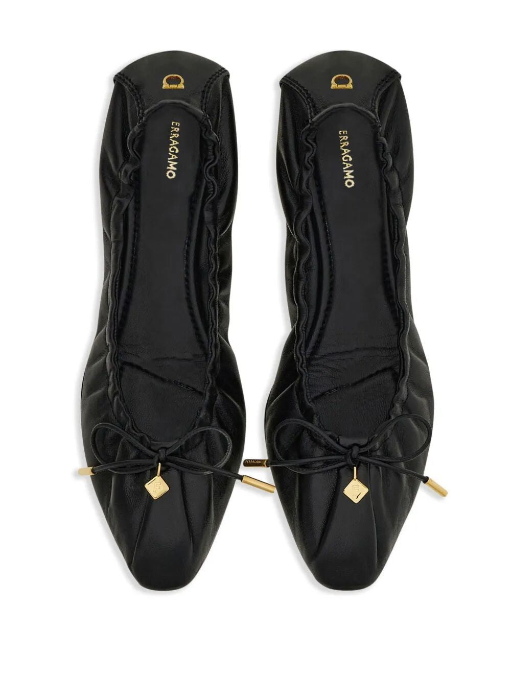 Ferragamo Elasticated Ballet Flats