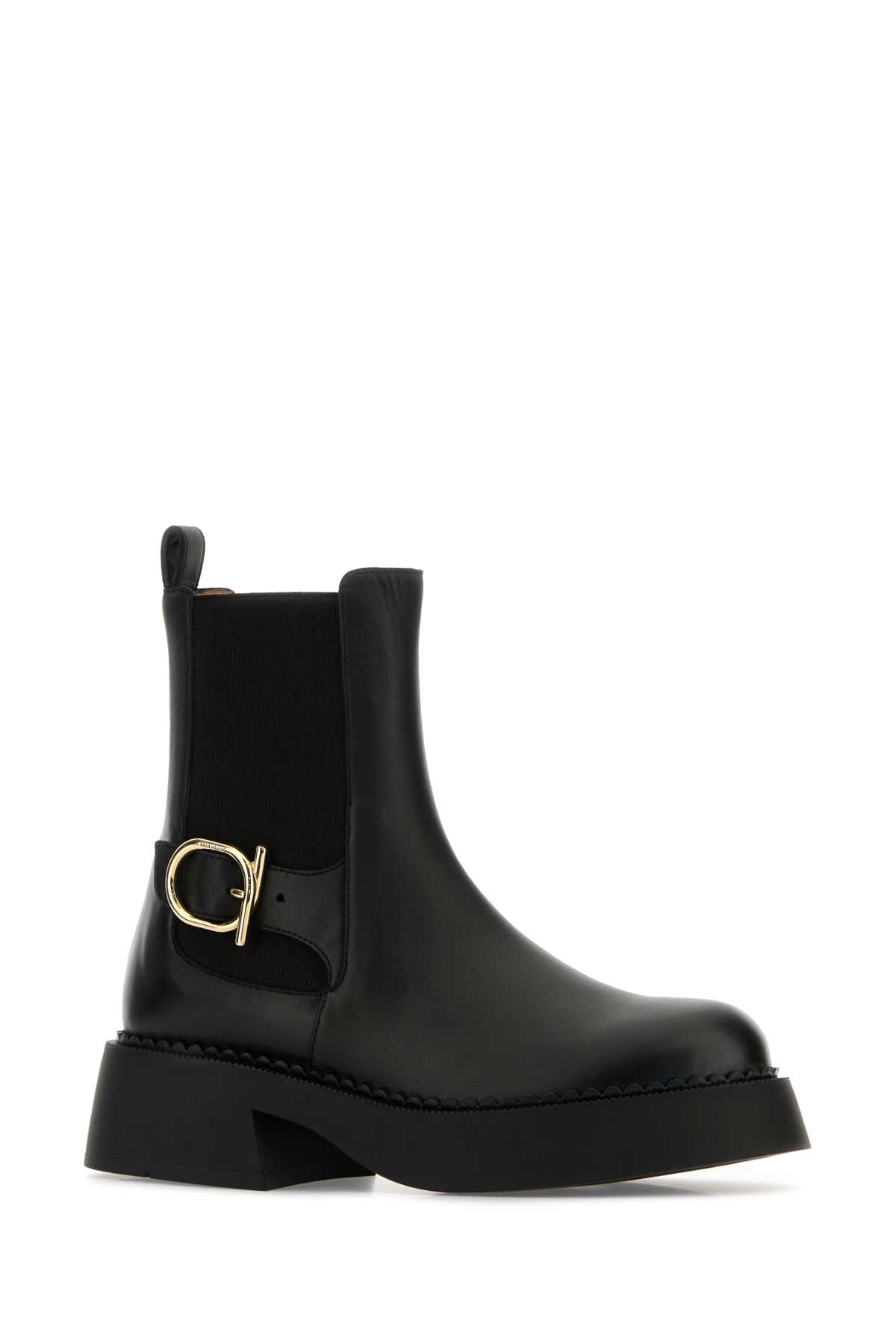 Ferragamo Chunky Sole Ankle Boots for Women