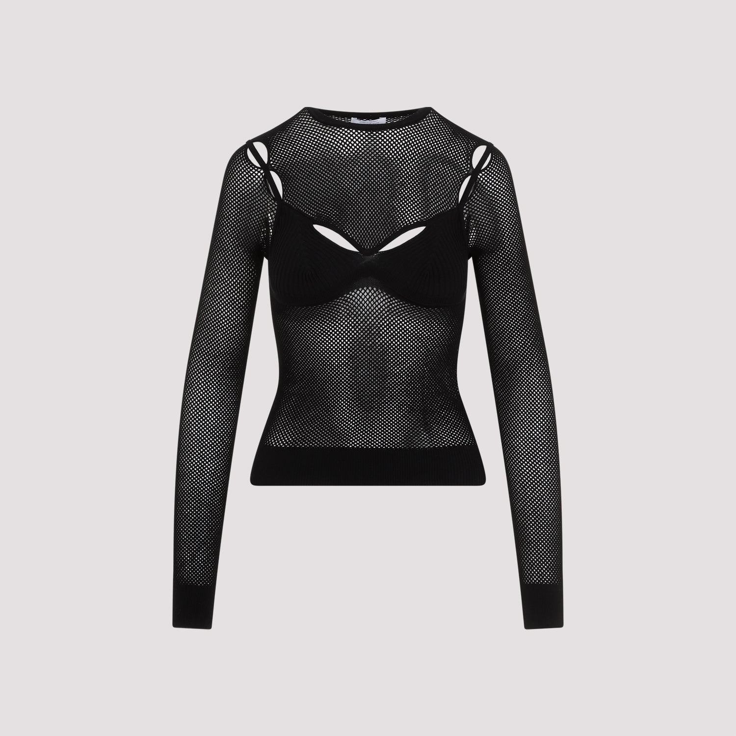 OFF WHITE Net Arrow Bralette Top - SS24 Mini