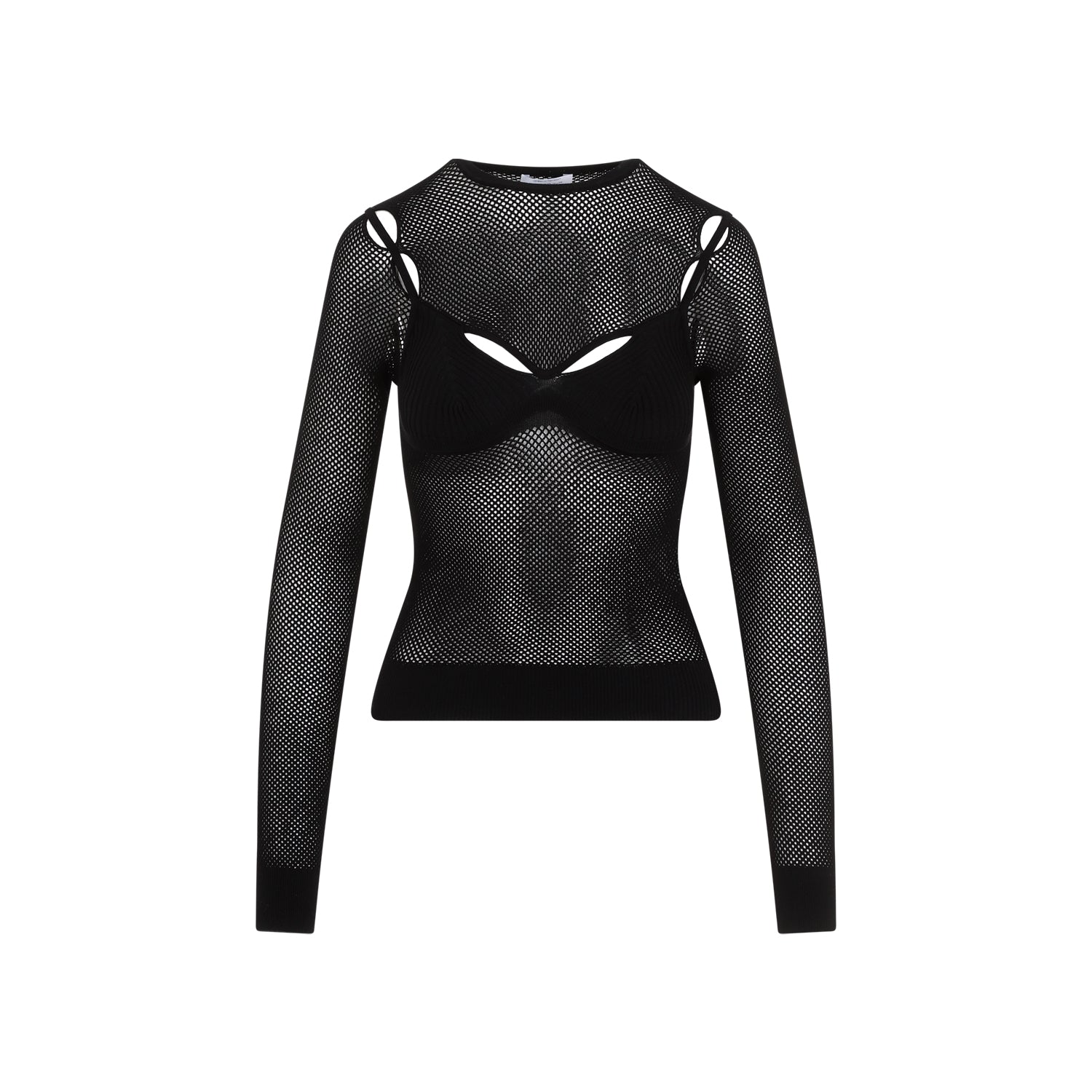 OFF WHITE Net Arrow Bralette Top - SS24 Mini