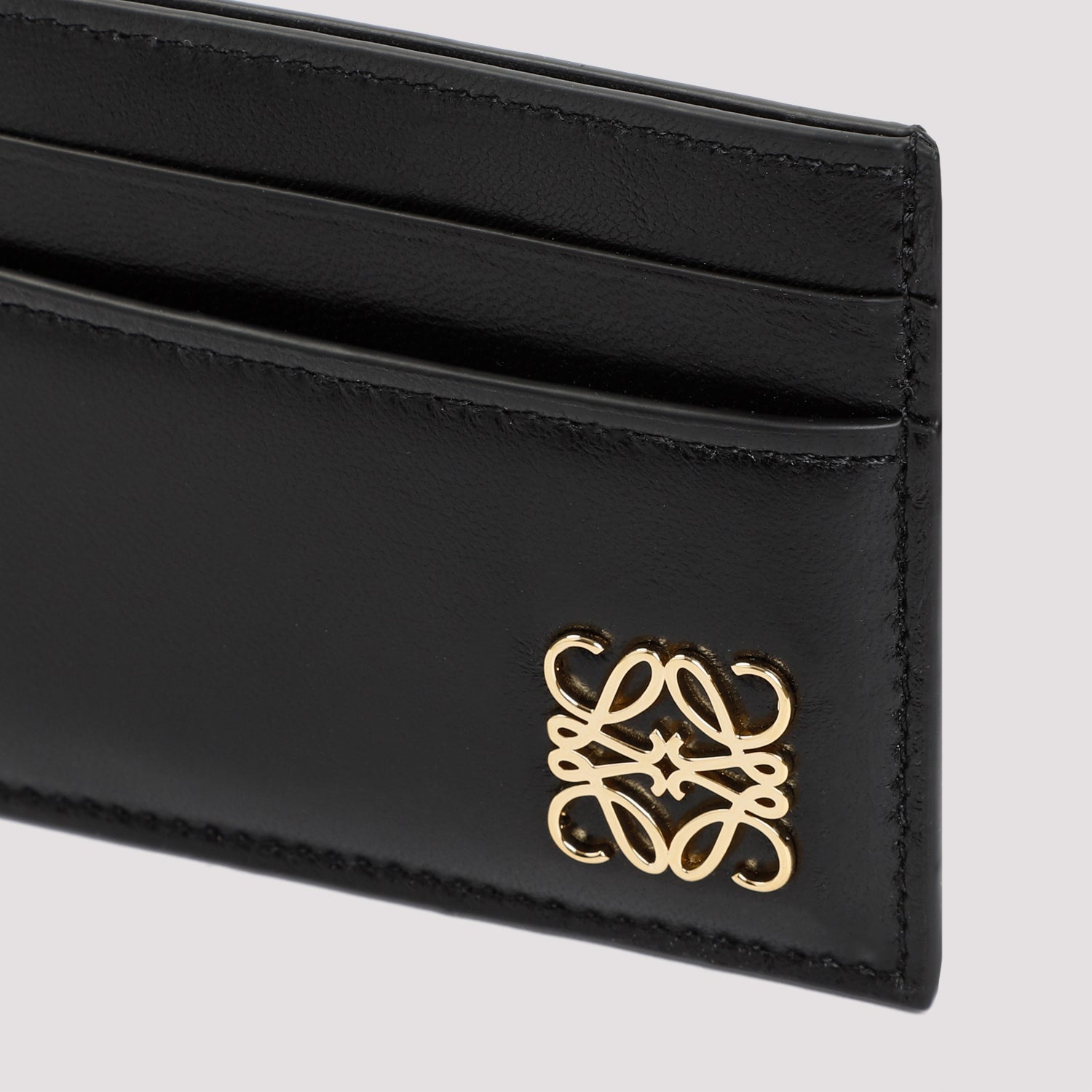 LOEWE Mini Anagram Puffer Leather Cardholder