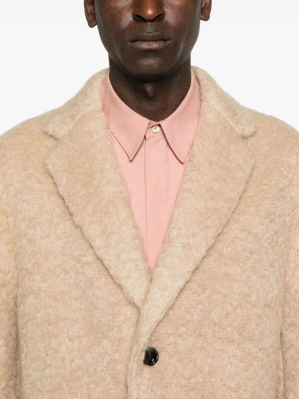 DRIES VAN NOTEN Rustic Wool Jacket for Men