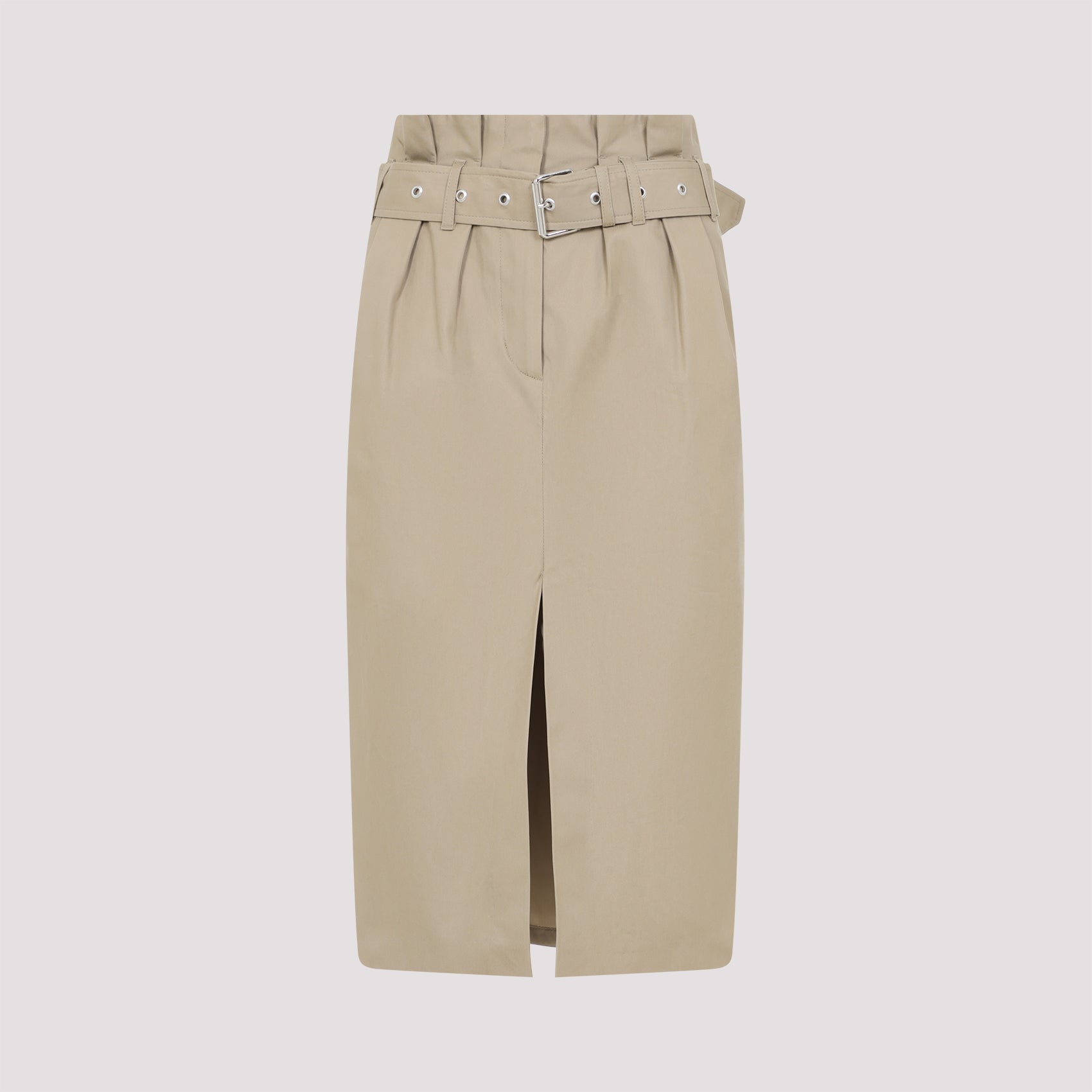 DRIES VAN NOTEN Men's Midi Cotton Skirt for SS25